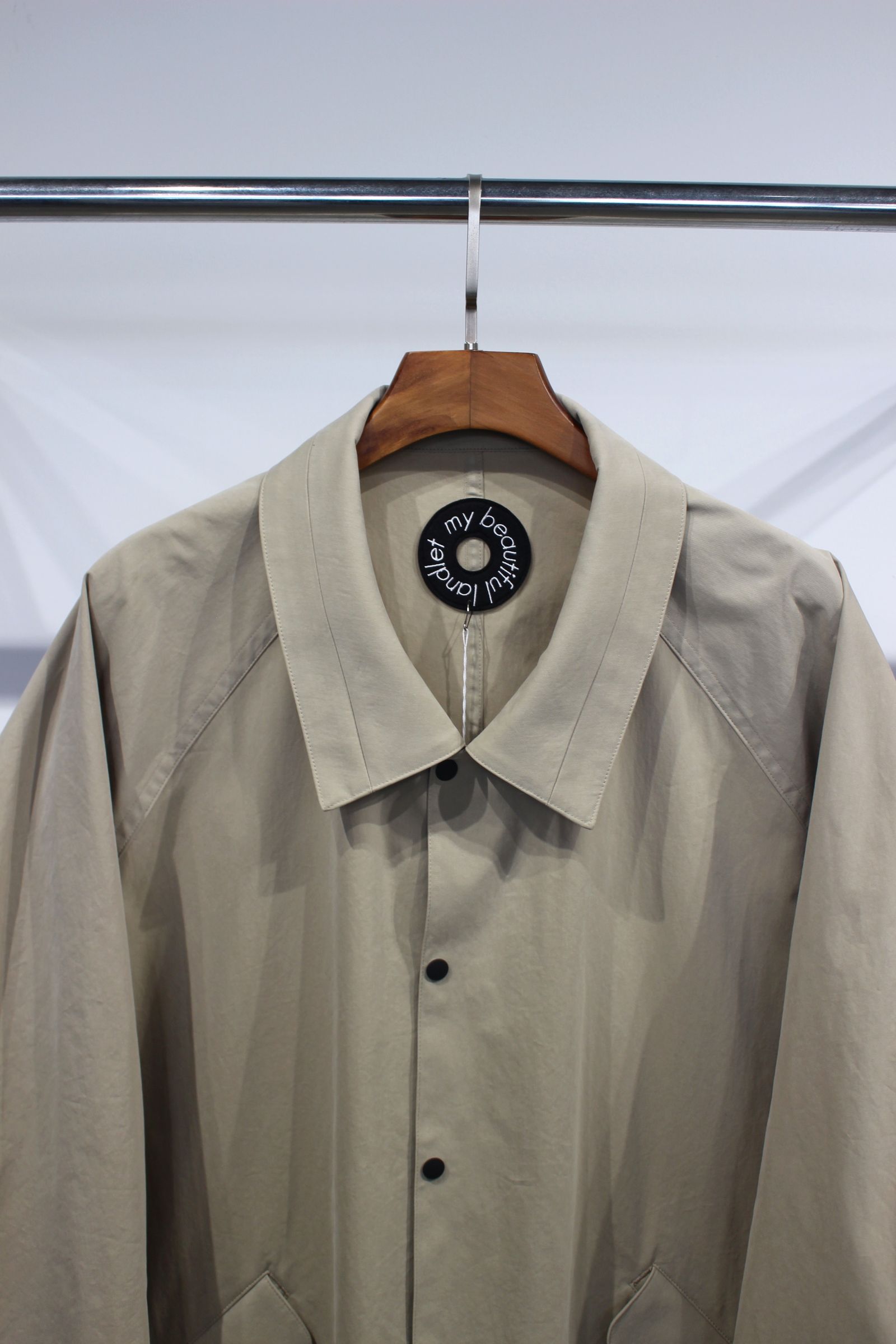 COTTON NYLON BIO HALF COAT/ハーフコート