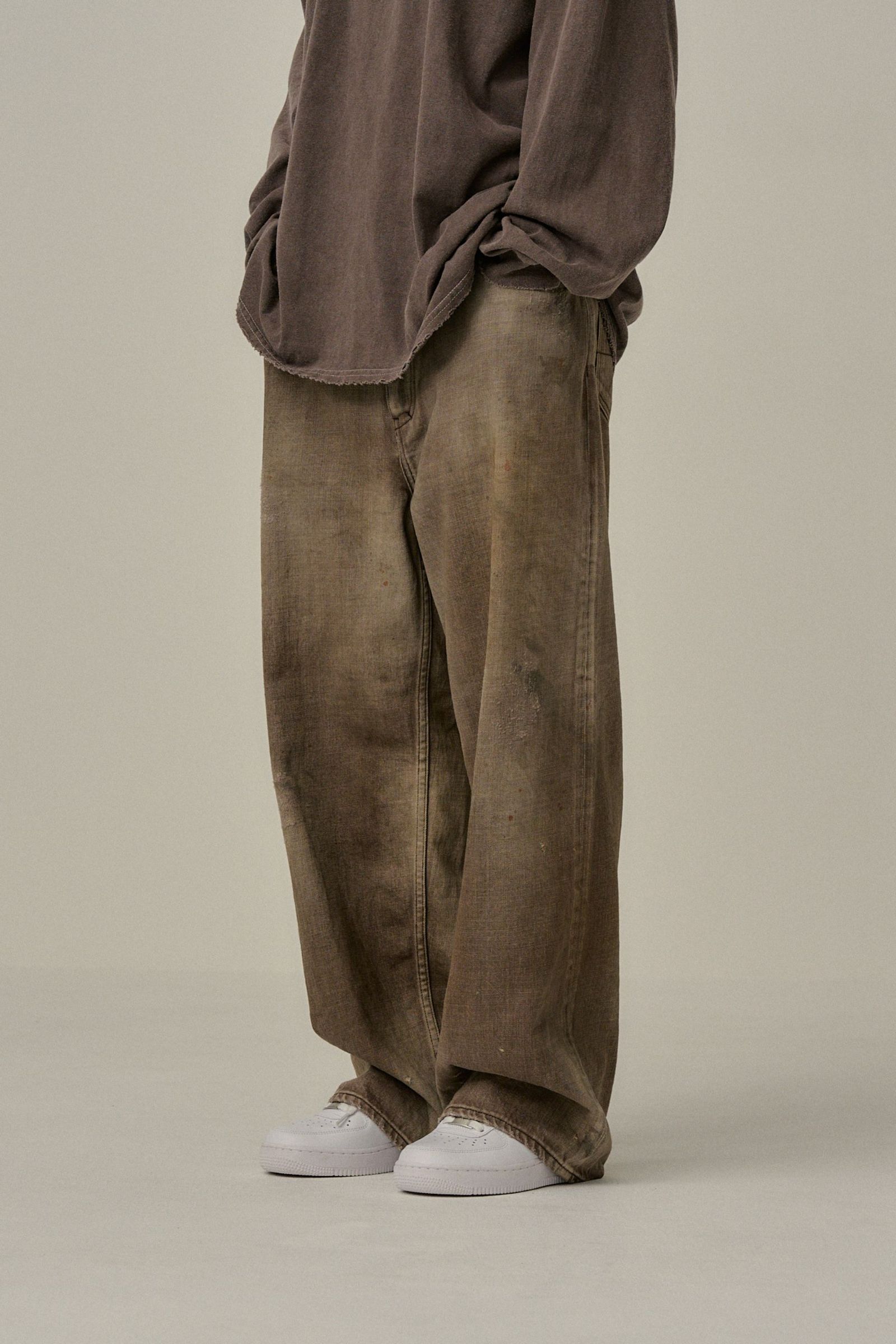 #03 AGING01 | BROWN | デニムパンツ