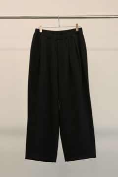 TUCK SWEAT PANTS | BLACK | スウェットパンツ