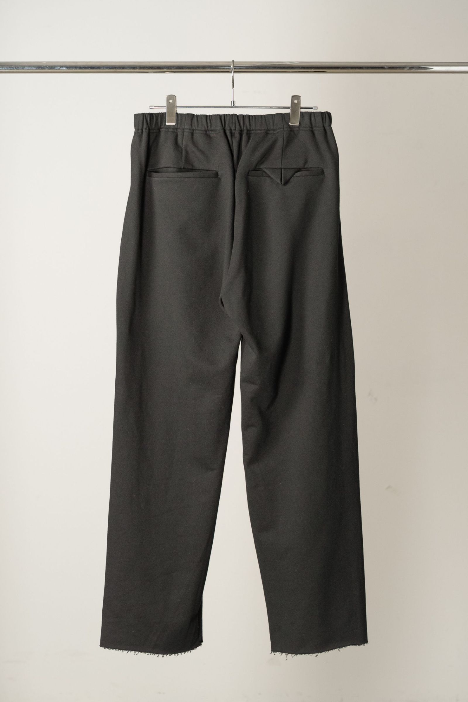 SWEAT SLACKS | BLACK | スウェットスラックス