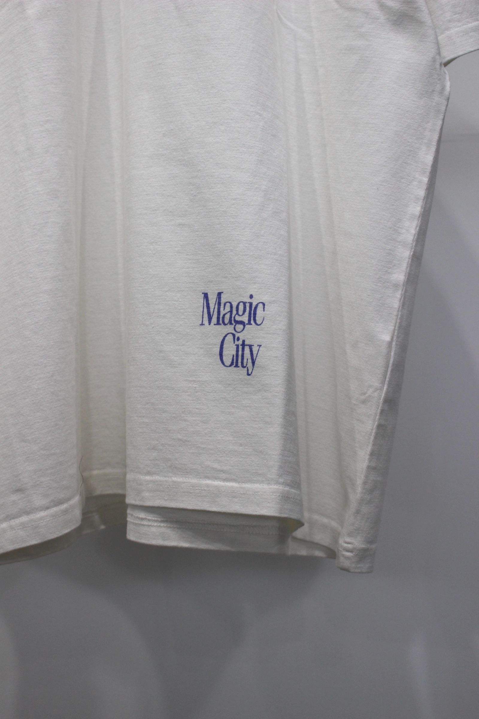 LOOSE FIT PRINT TEE : GAZE BEYOND | WHITE | カットソー