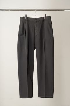 W/C AGING SLACKS | BLACK | スラックス