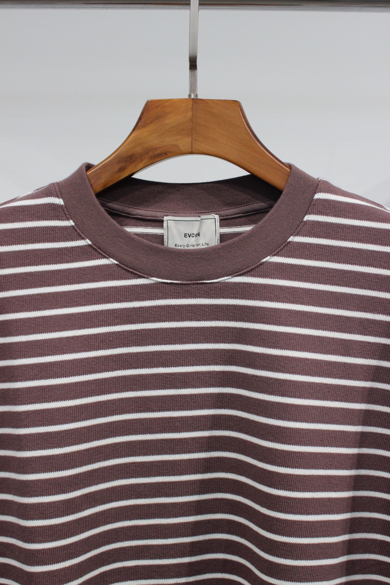 BORDER L/S WIDE T-SHIRT/カットソー