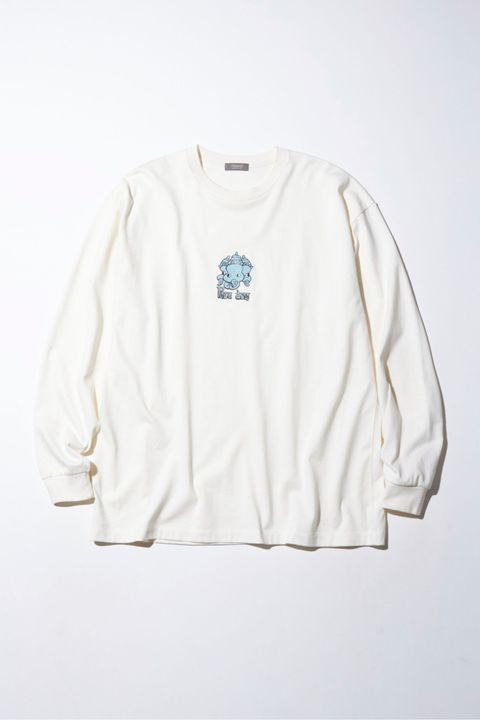 PRINTED T-SHIRT LS / SHOWER/プリントTEE