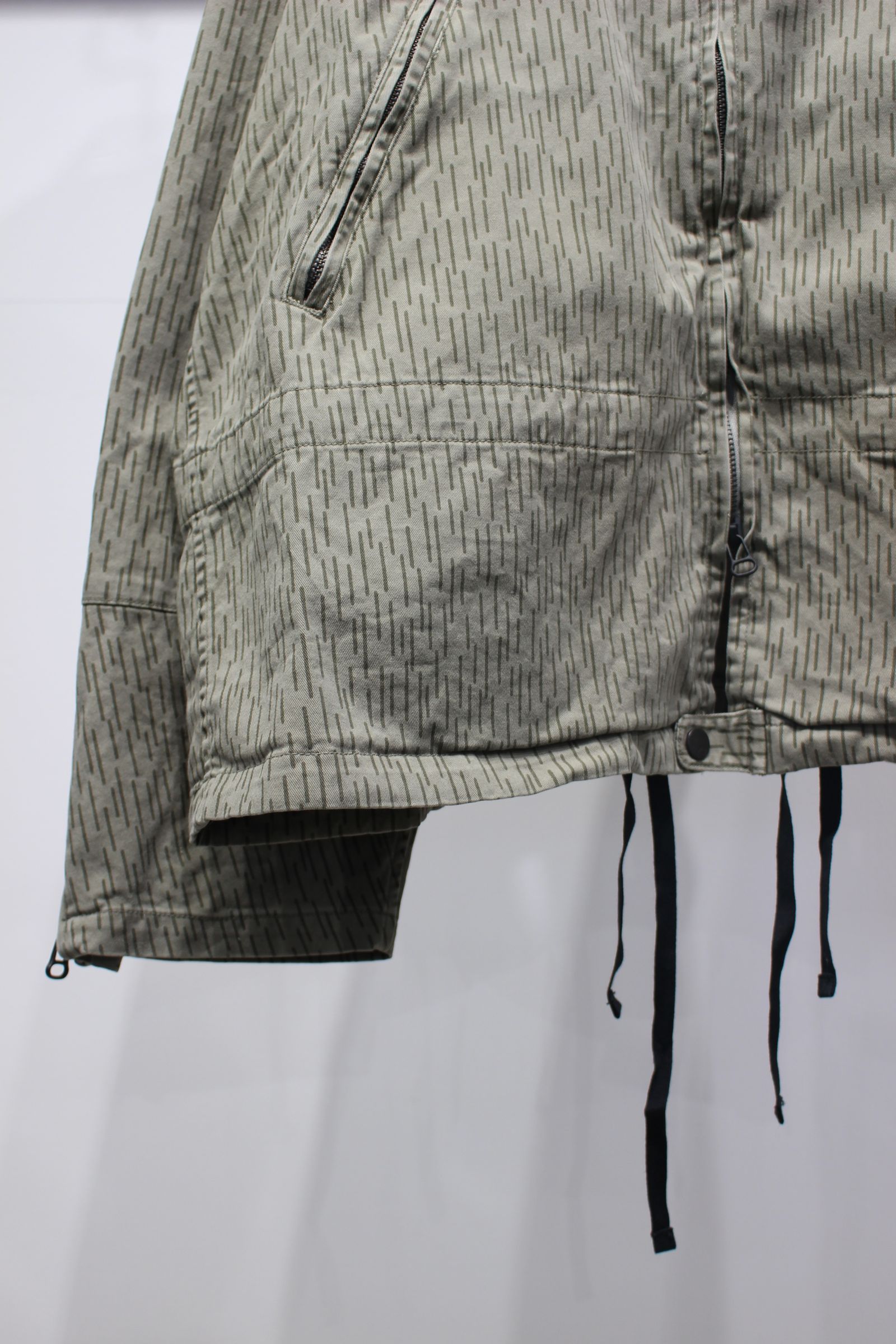 CAMO ZIPUP JACKET | RAIN DROP CAMO | ジャケット