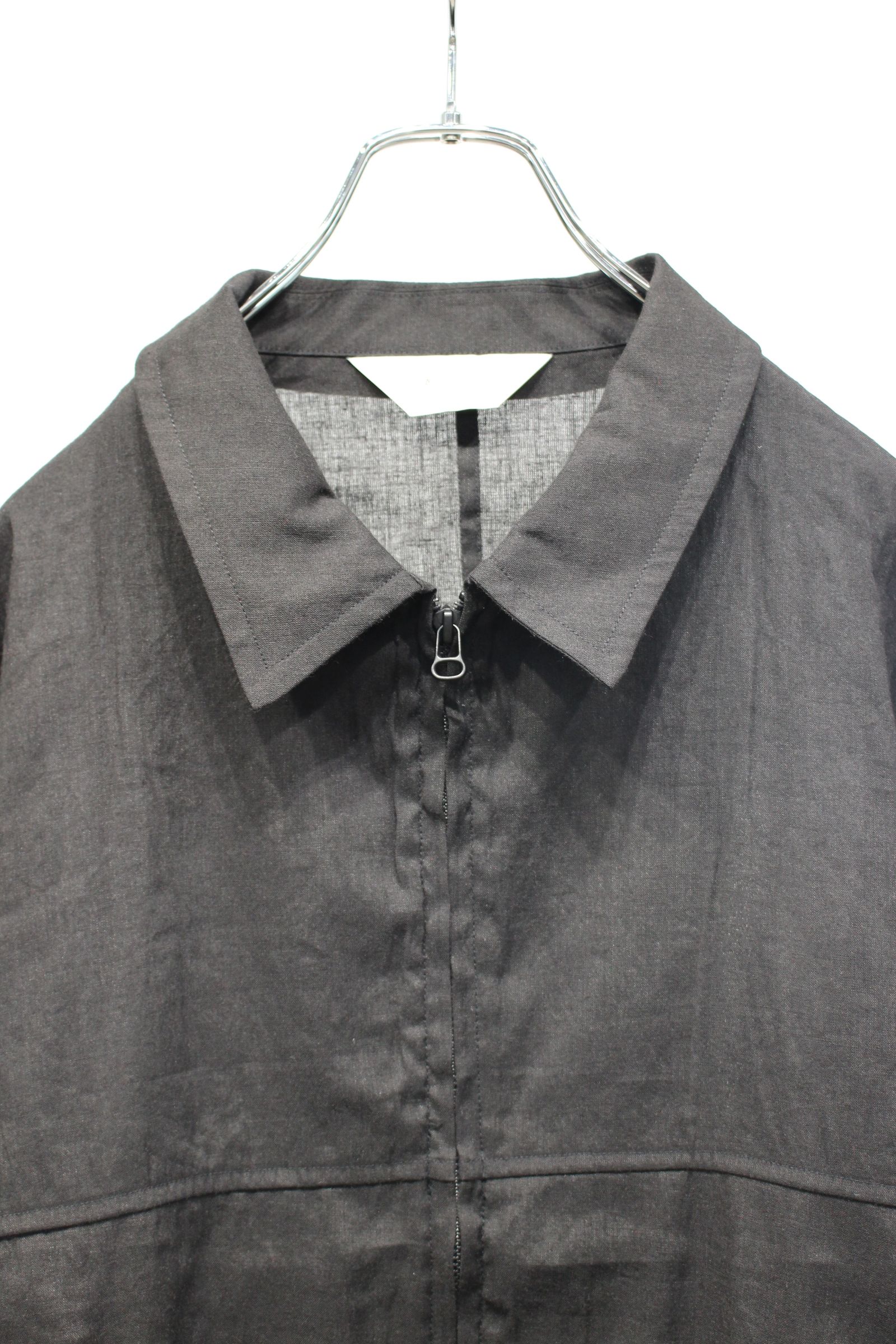 L/N ZIPUP SHIRT JACKET | BLACK | ライトブルゾン