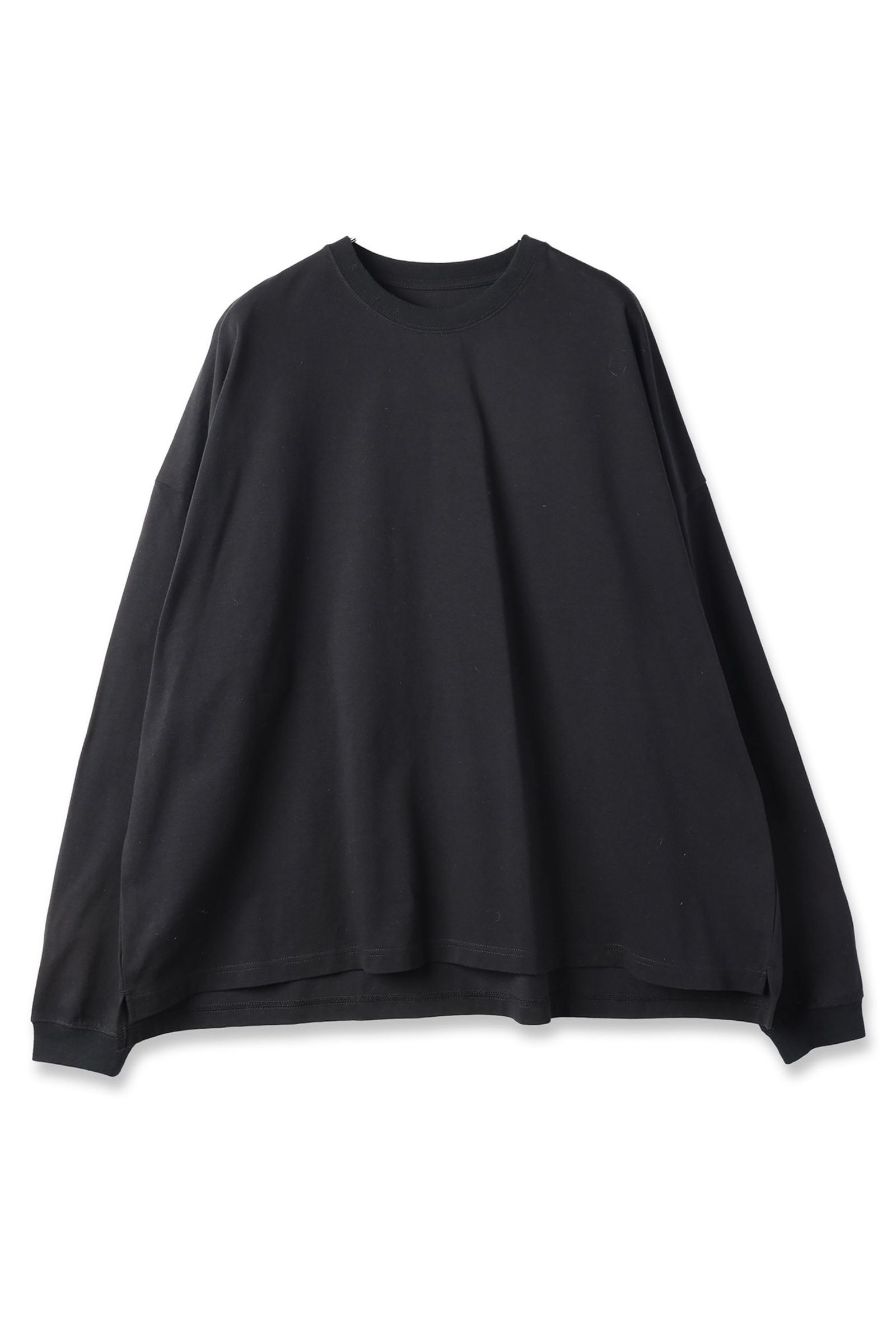 OVER SIZE L/S | BLACK | カットソー