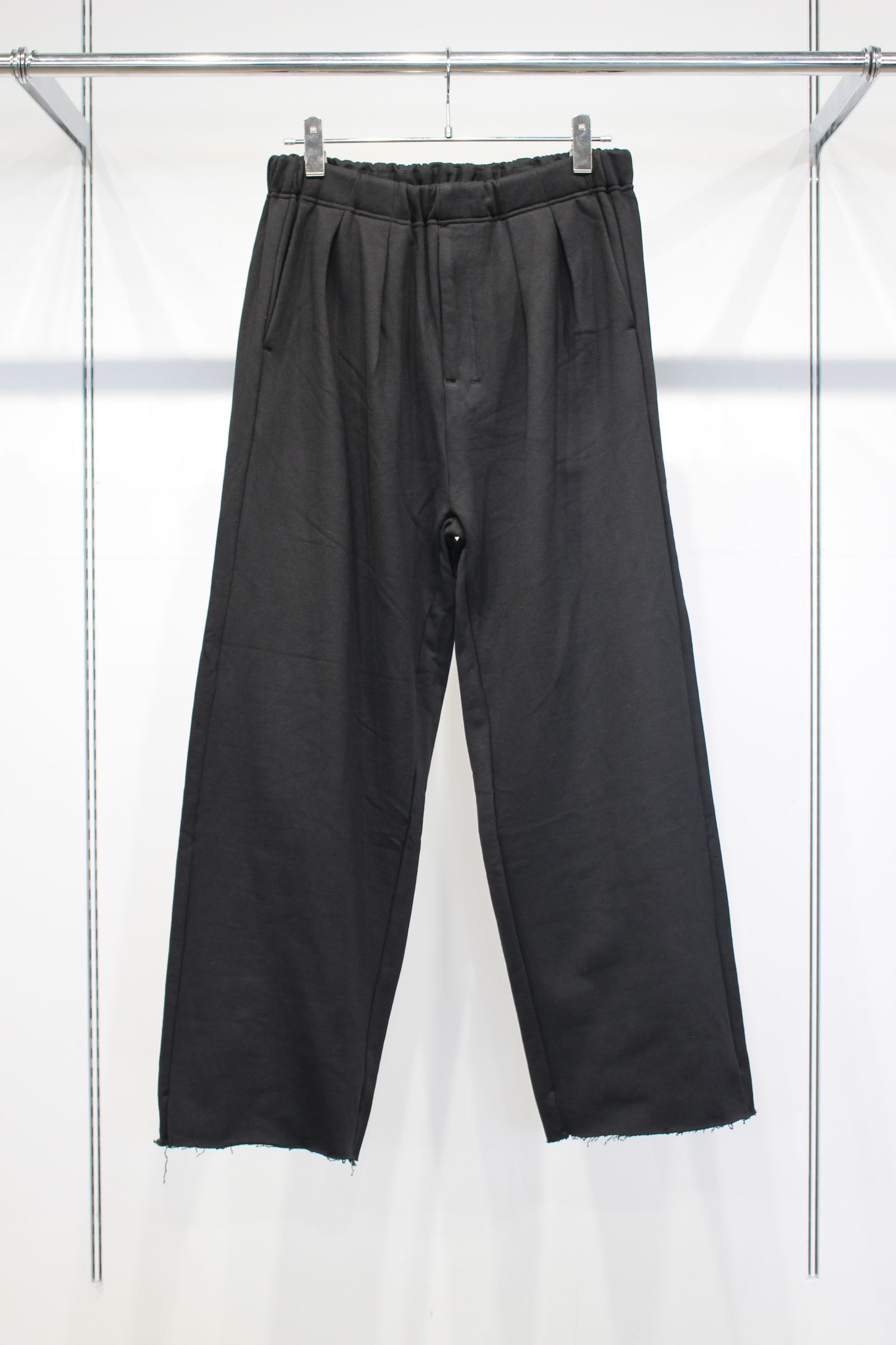 SWEAT SLACKS | BLACK | スウェットスラックス