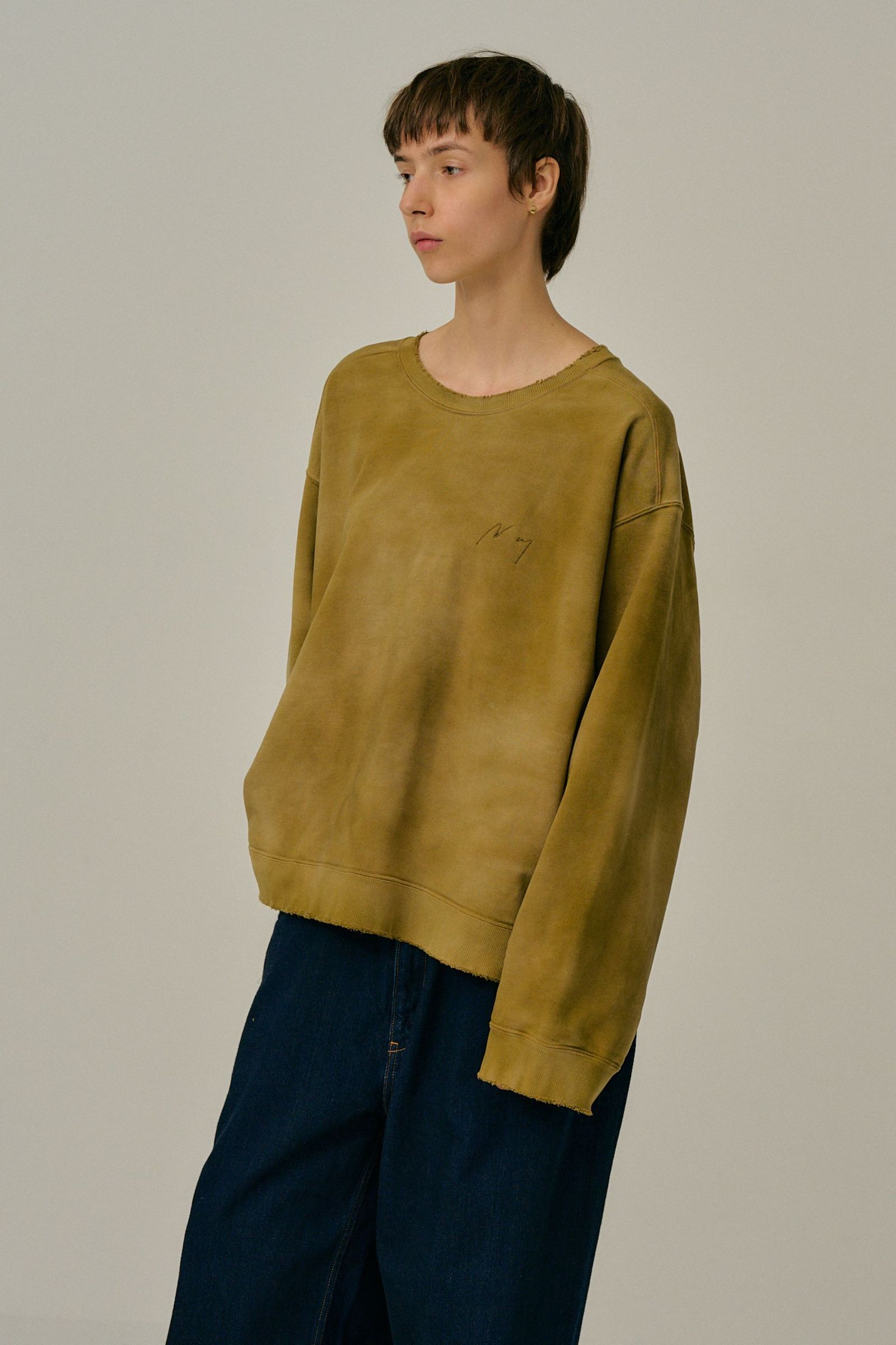 UNEVENNESS SWEAT SHIRT | MOSS | スウェット