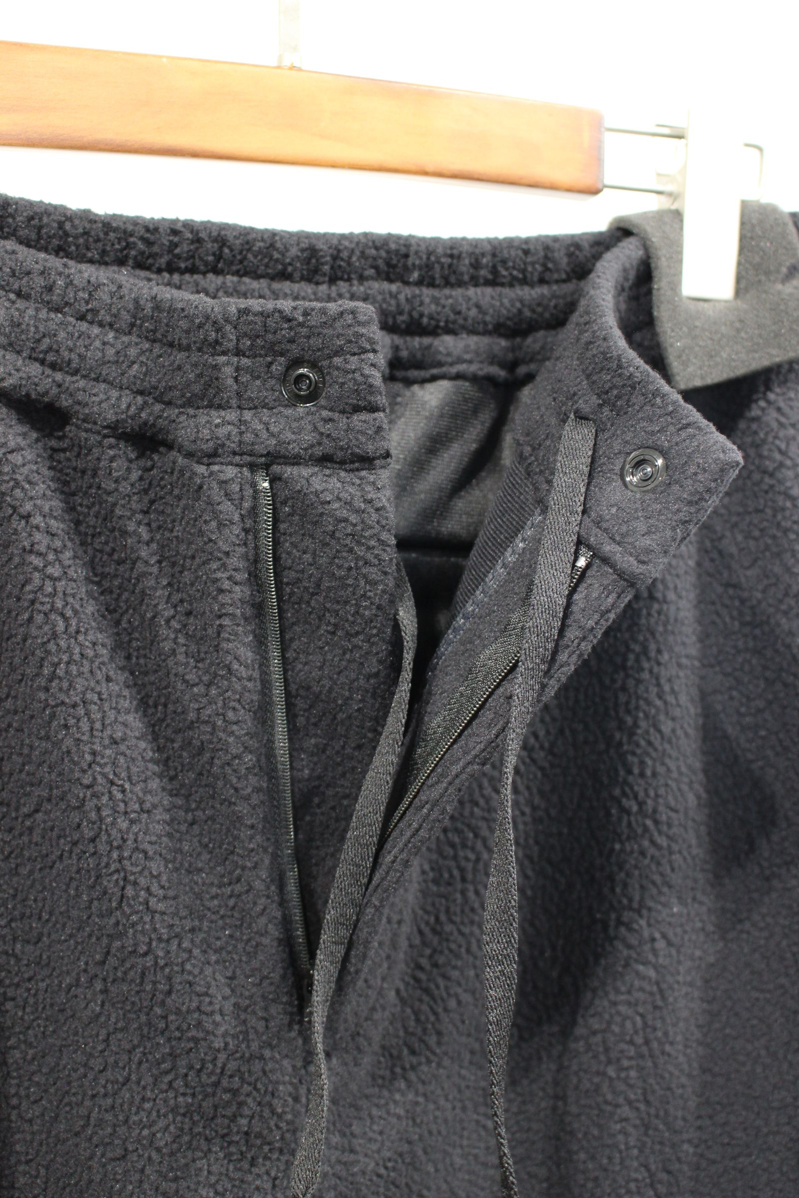 POLARTEC®︎ FLEECE PANTS/BLACK