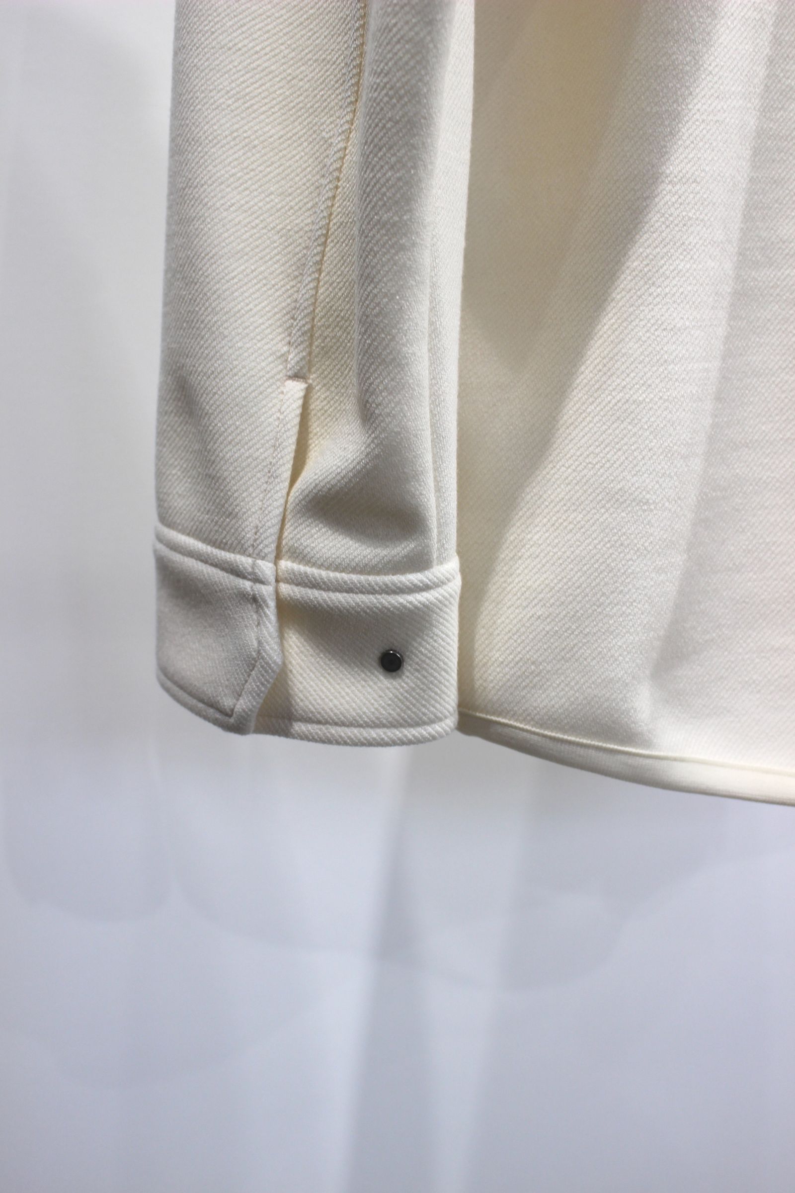 THERMO TWILL CPO SHIRT/WHITE