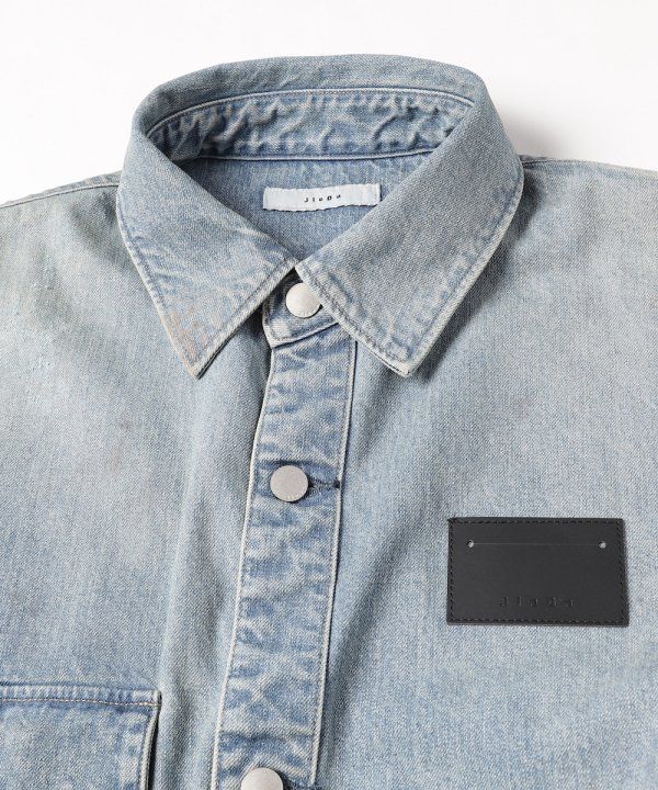 DAMAGE OVER DENIM SHIRT/INDIGO