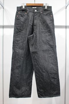 40'S MIL BAGGY ZIPPED SHUTTLE DENIM TROUSERS/デニムパンツ