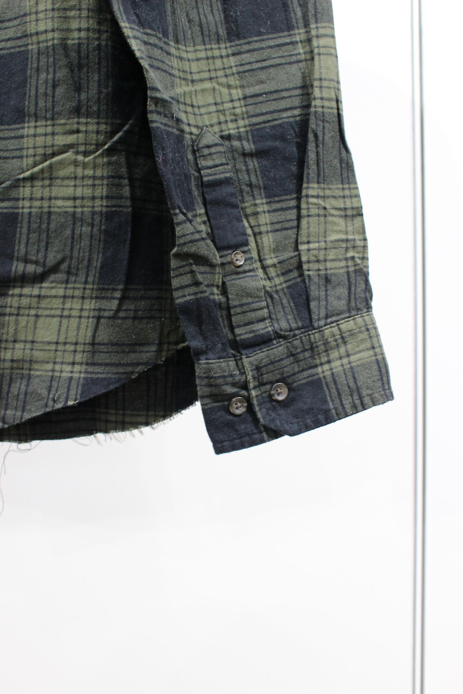 Remake shirt | Green | シャツ