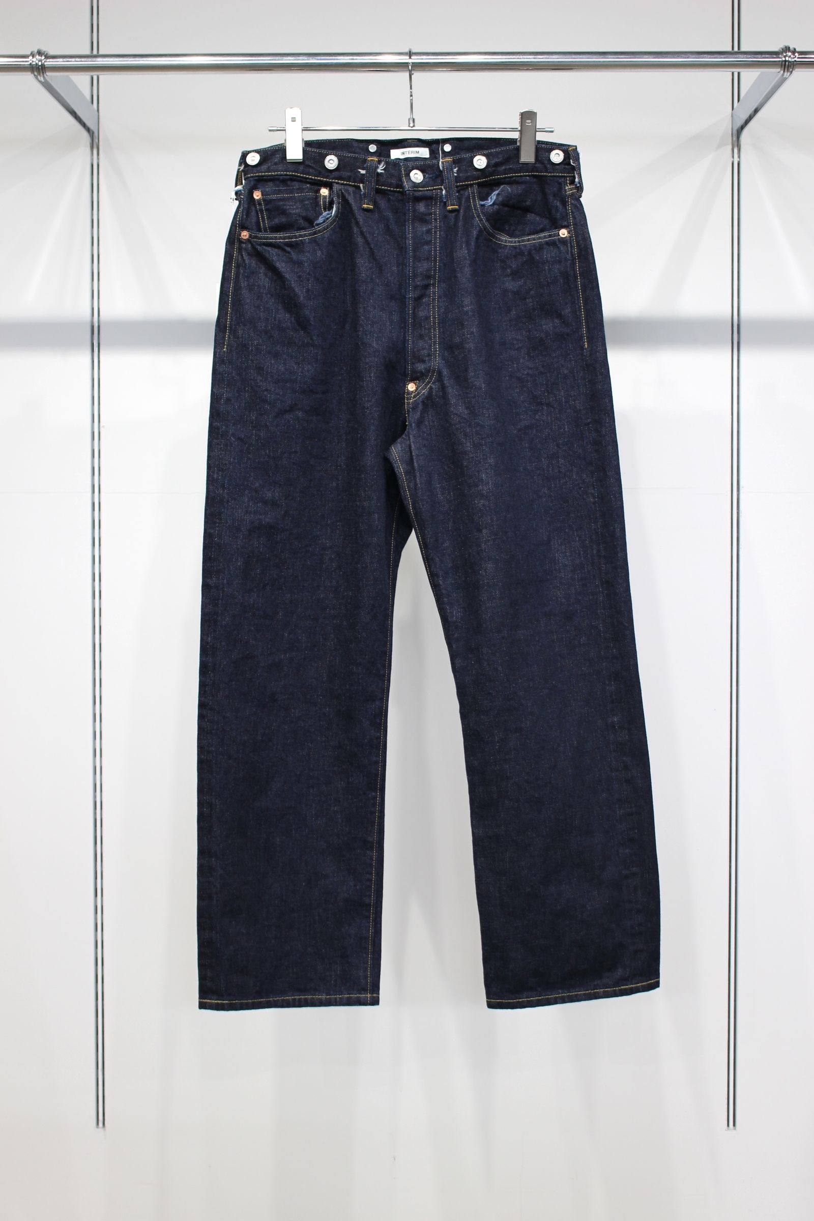 NATURAL INDIGO SHUTTLE DENIM SINGLE NEEDLE 201 No2 JEANS | NAVY | デニムパンツ