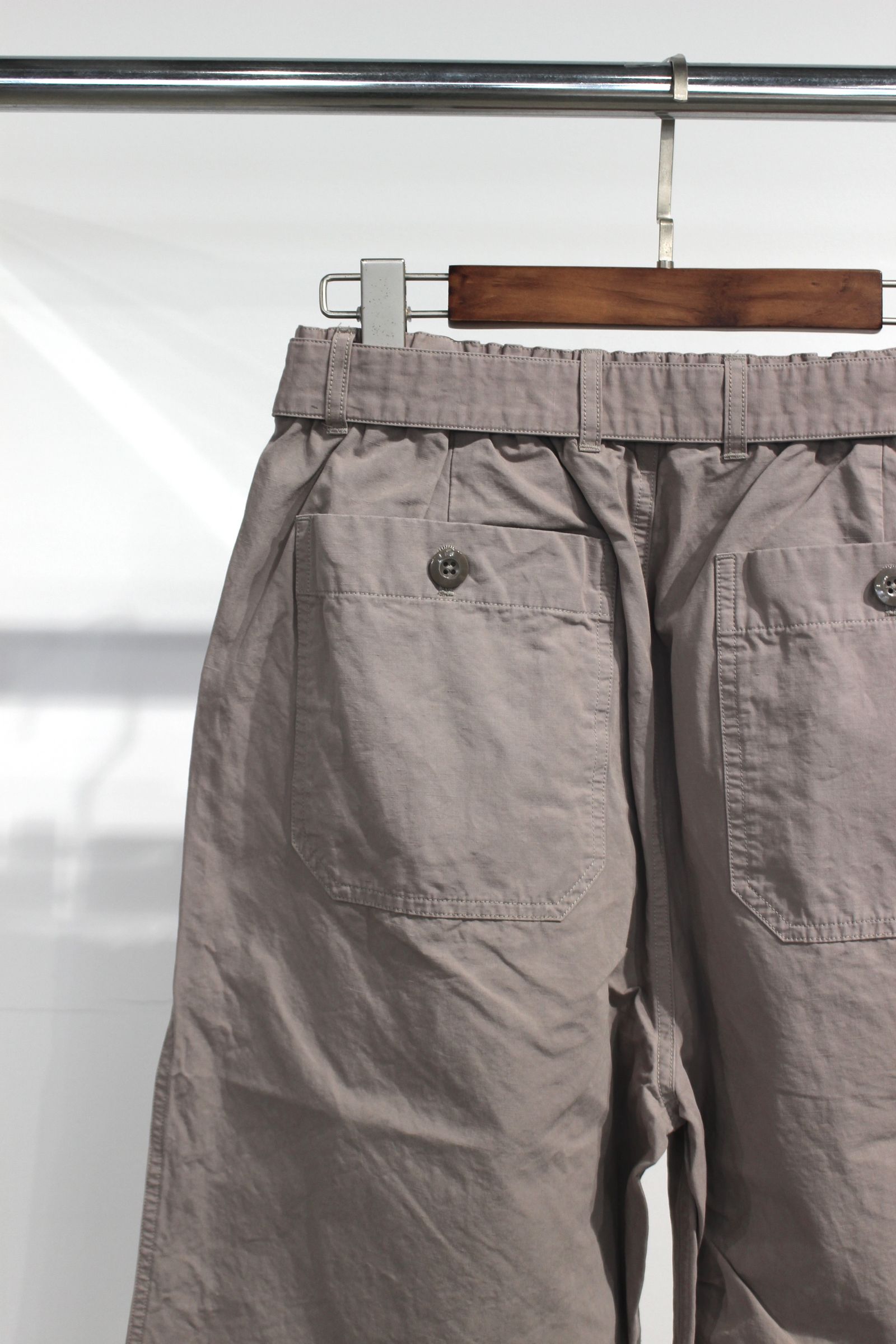 HARVEY BELTED TROUSERS/ユーティリティパンツ