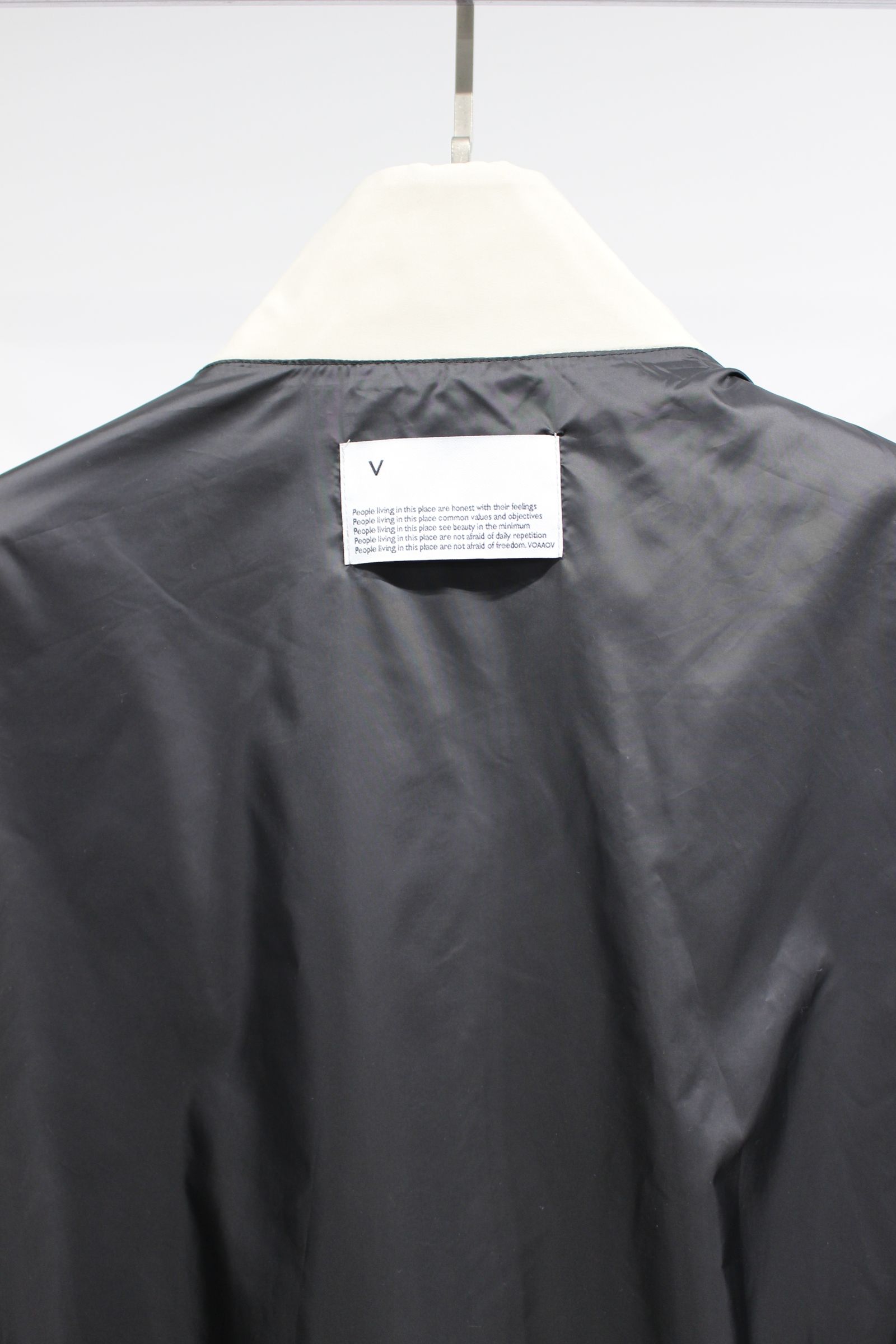 TYPEWRITER Reversible Blouson/LIGHT GRAY