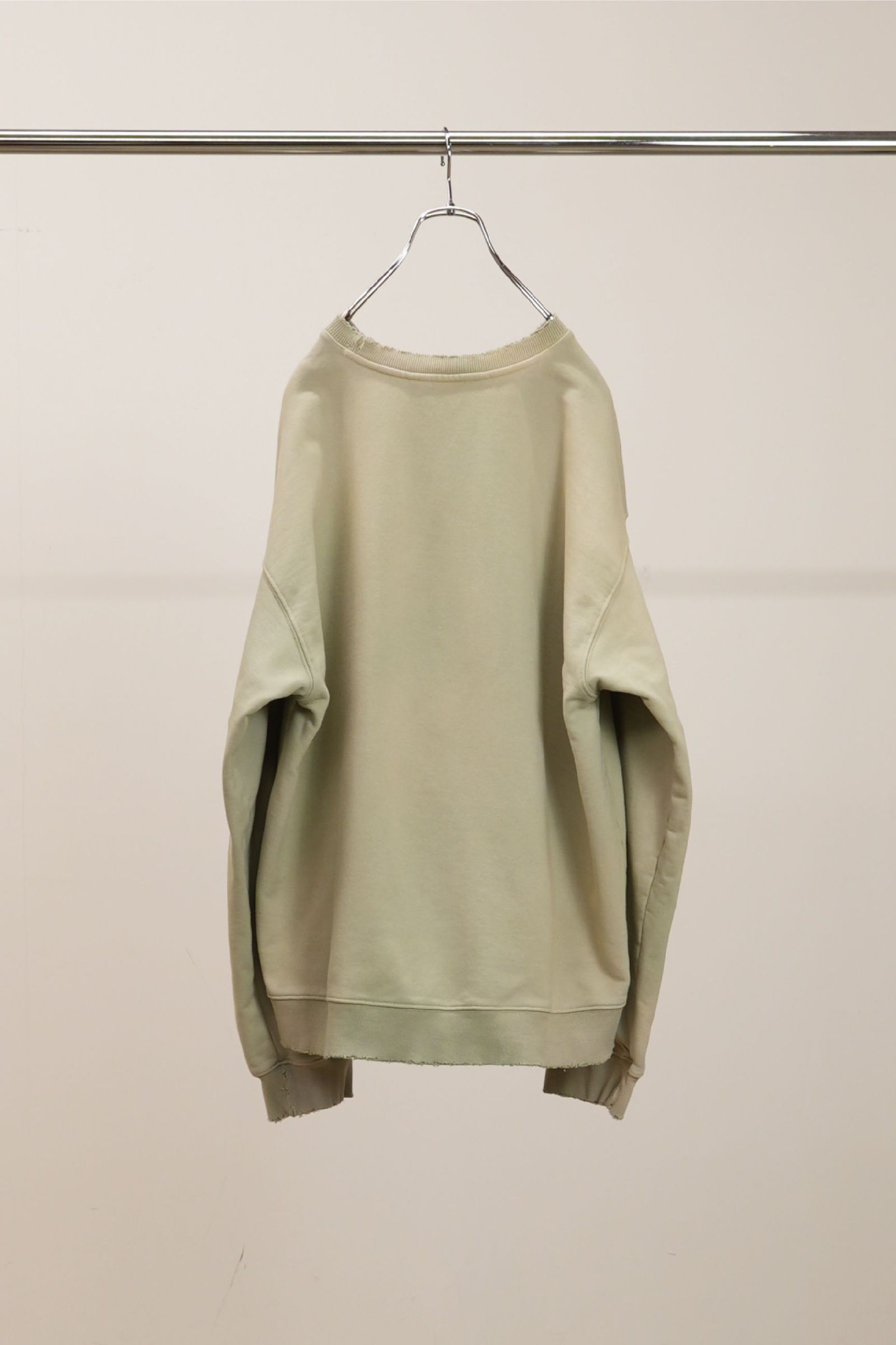 UNEVENNESS SWEAT SHIRT | GRAYMINT | スウェット