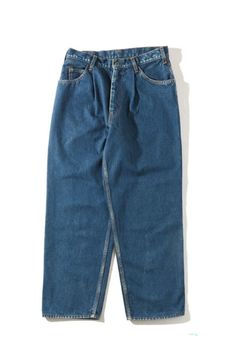 5POCKET TUCK WIDE DENIM/タックワイドデニムパンツ