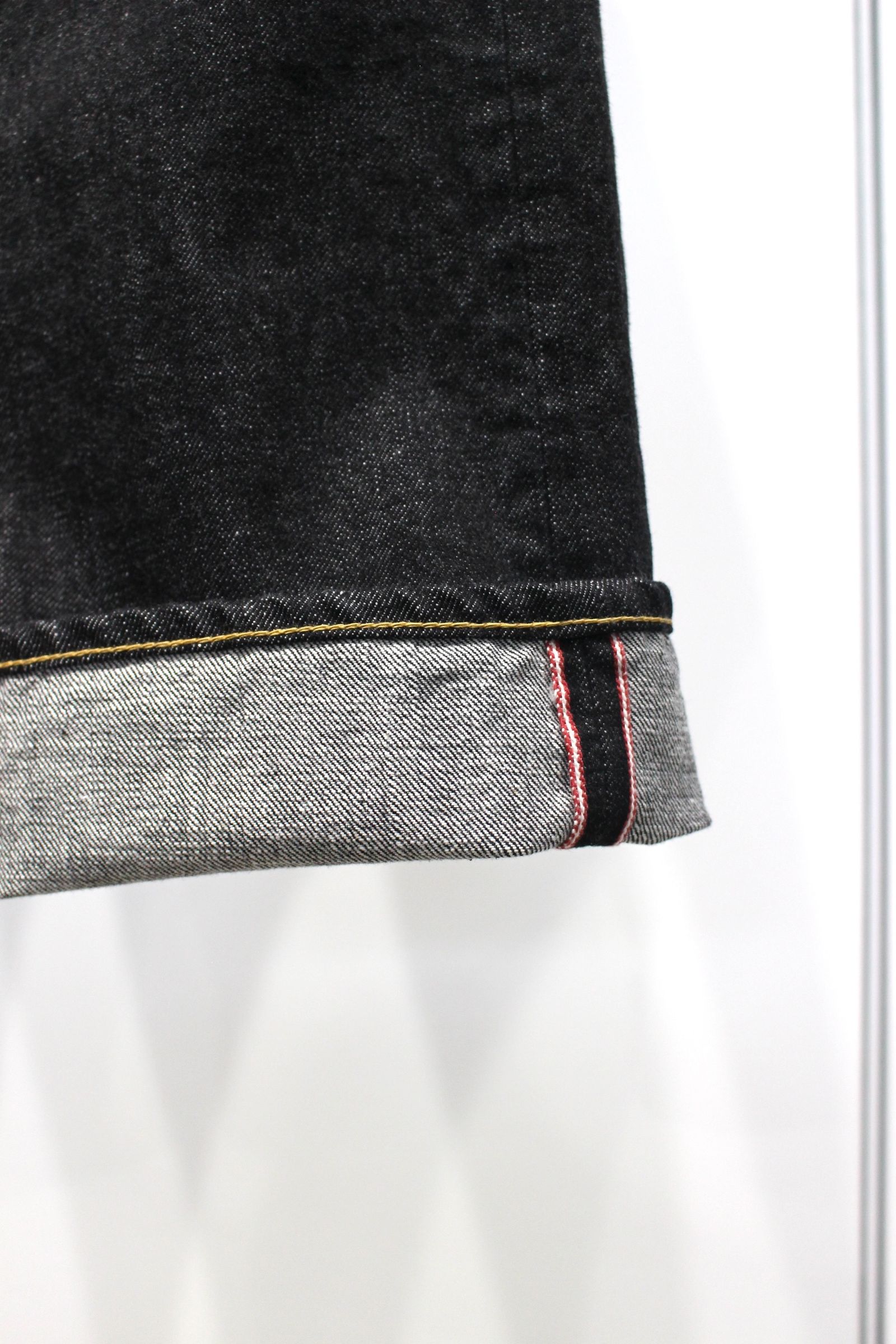 [ラスト1点] "1953XX" SHUTTLE DENIM TROUSERS | BLACK | デニム
