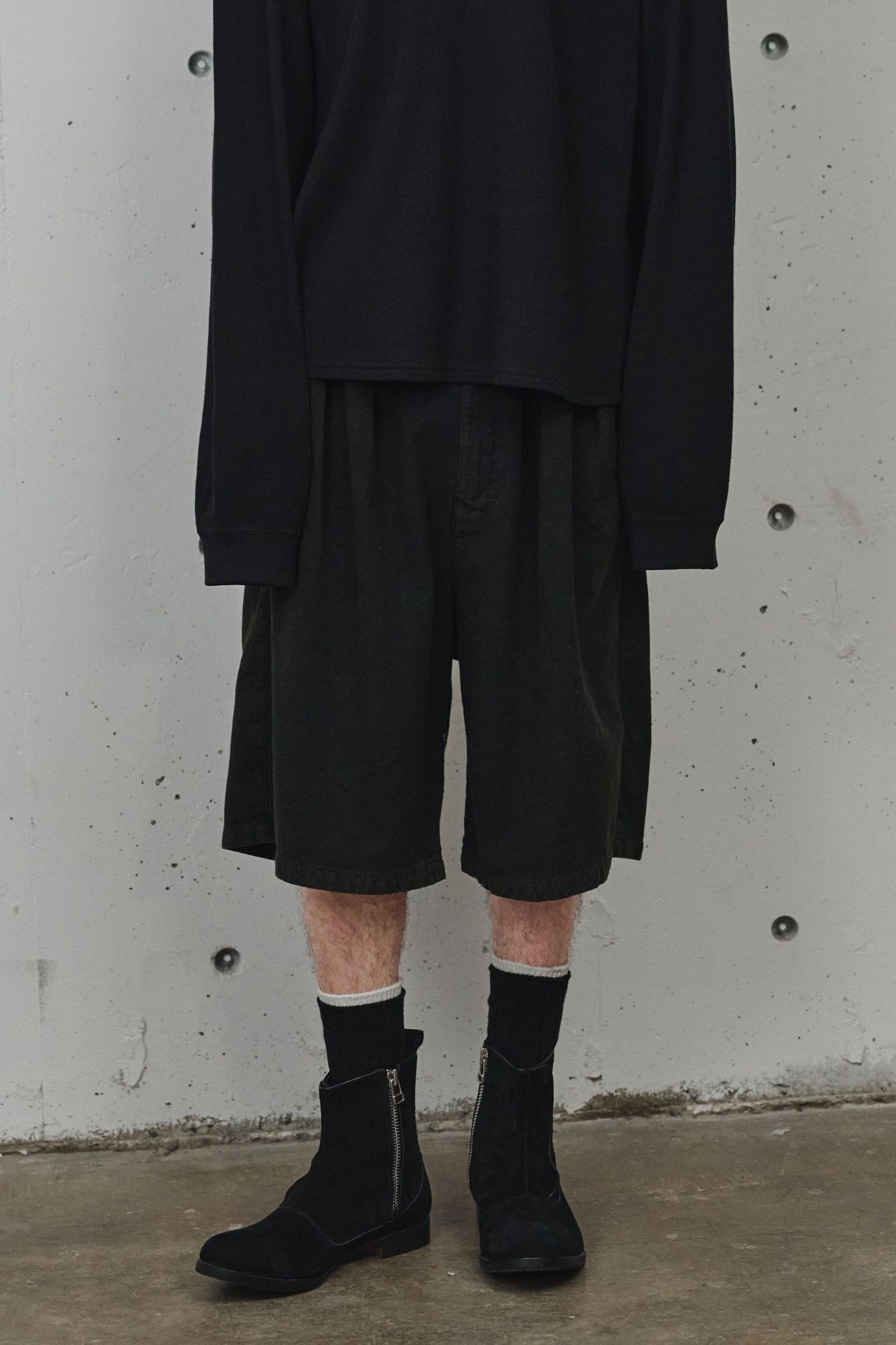 C/R DUCK SHORT PANTS | BLACK | ショーツ