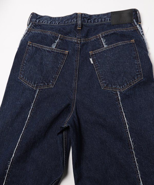 SWITCHING CARGO DENIM PANTS | INDIGO | デニム