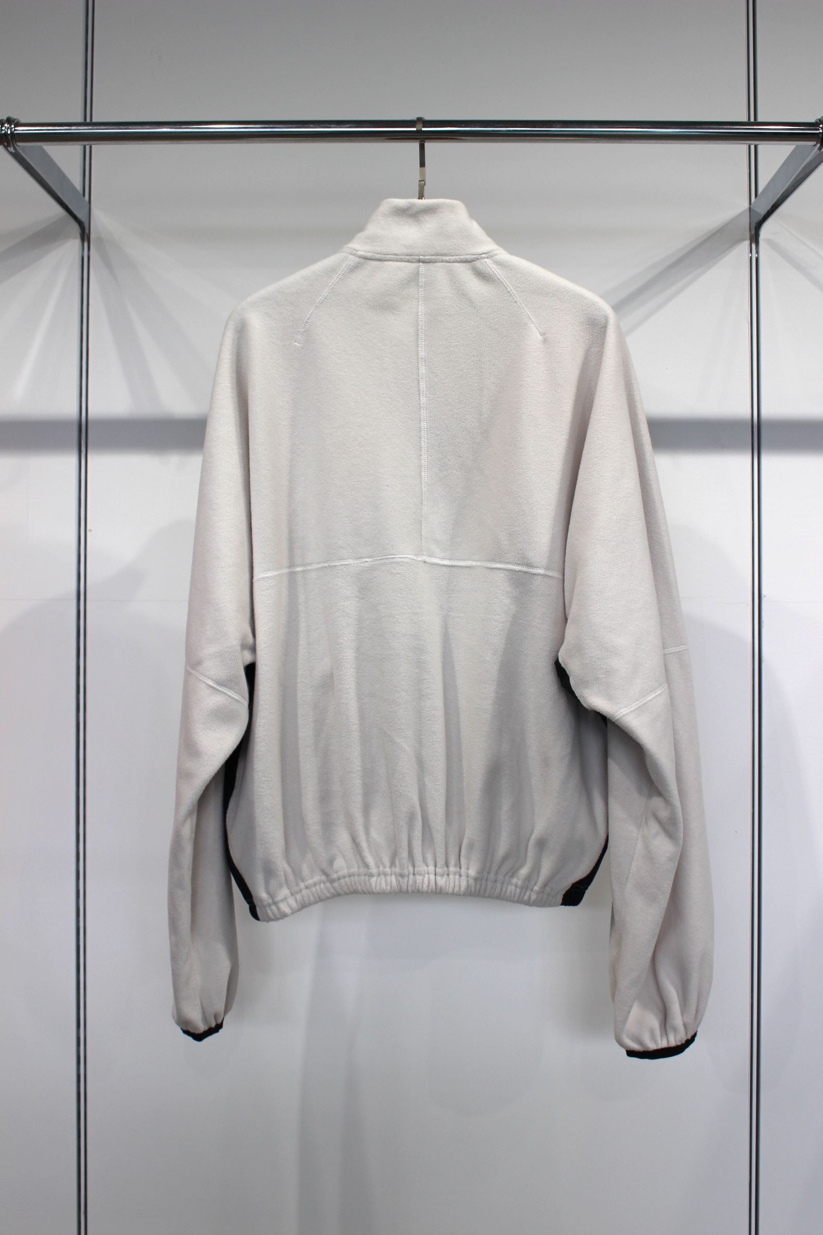 FLEECE SWITCHING JACKET | WHITE | フリース
