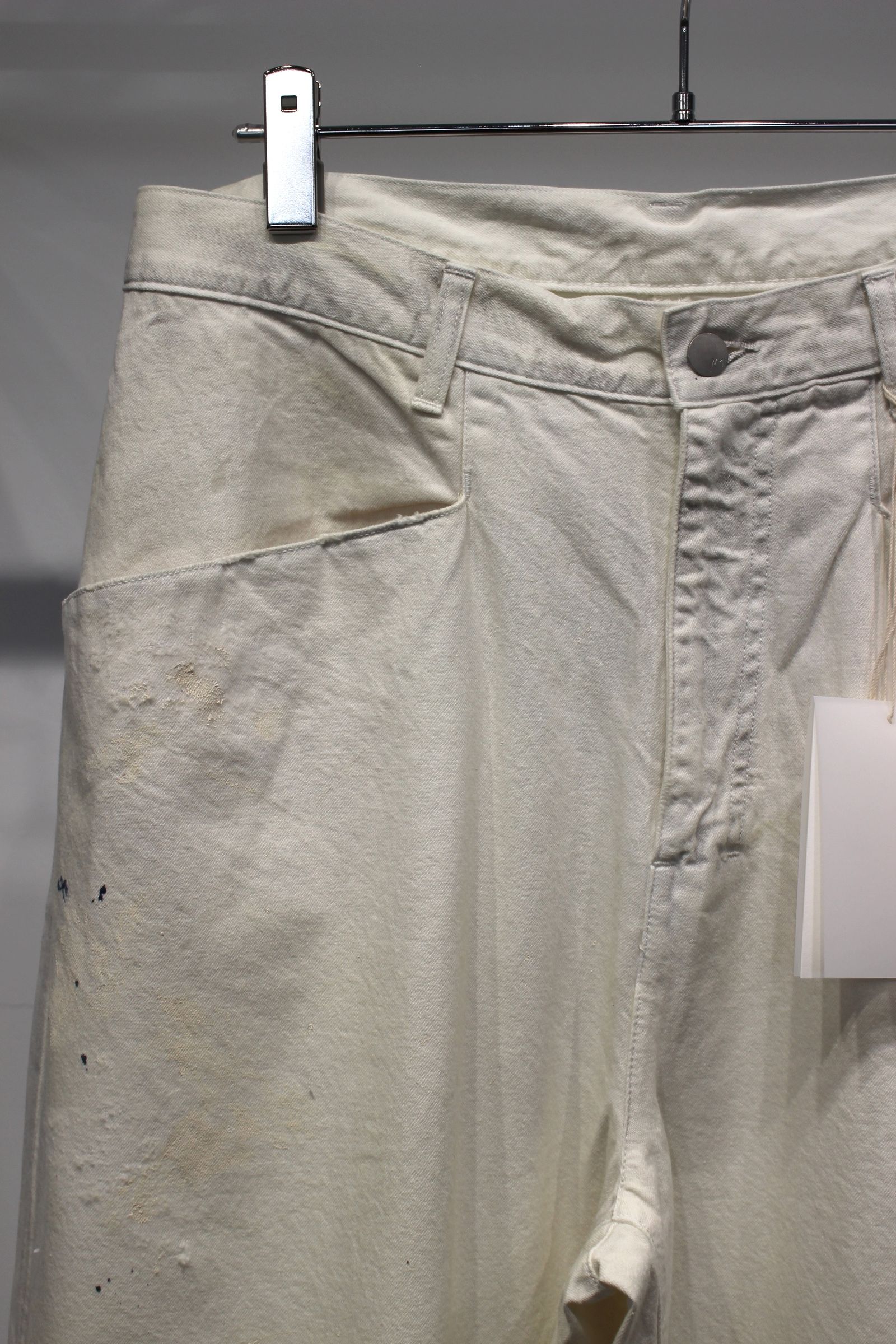 #06 AGING 10oz type-C | WHITE | デニムパンツ