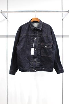 HYPER BIG "1ST" KIBATA SHUTTLE DENIM JACKET/NAVY