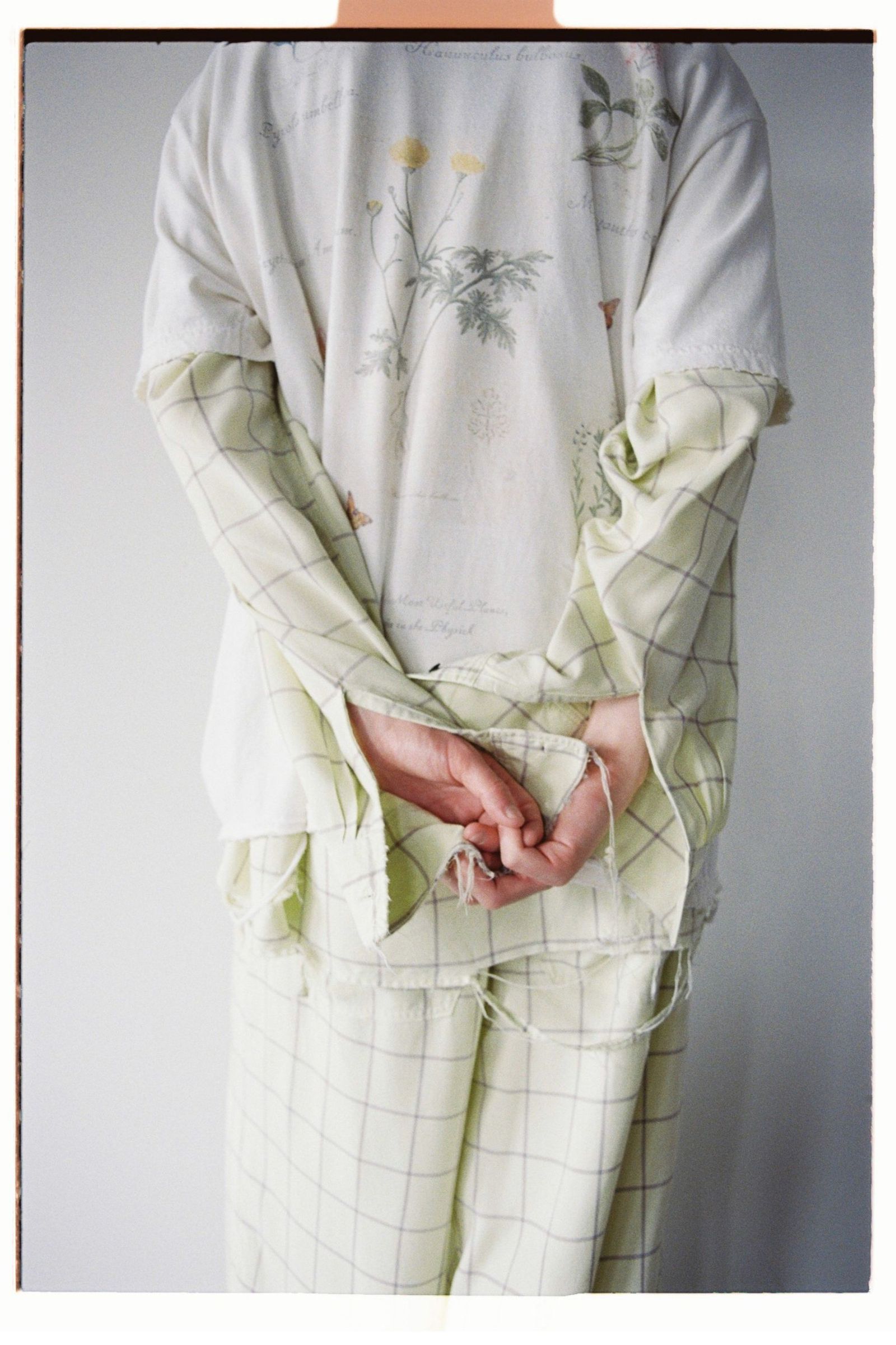 ANCELLM - RAYON CHECK CRASH LS SHIRT | MINT | シャツ | NapsNote