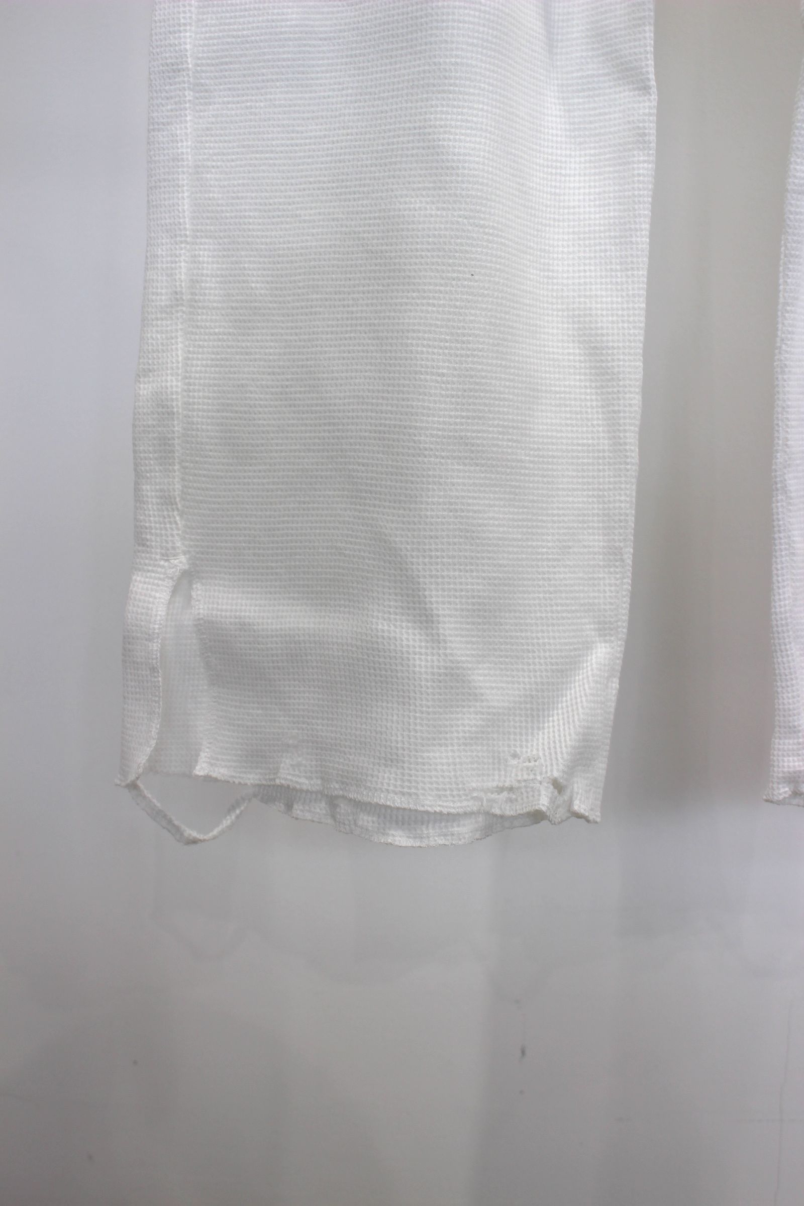 DAMAGE WAFFLE EASY PANTS | WHITE | ワッフルパンツ