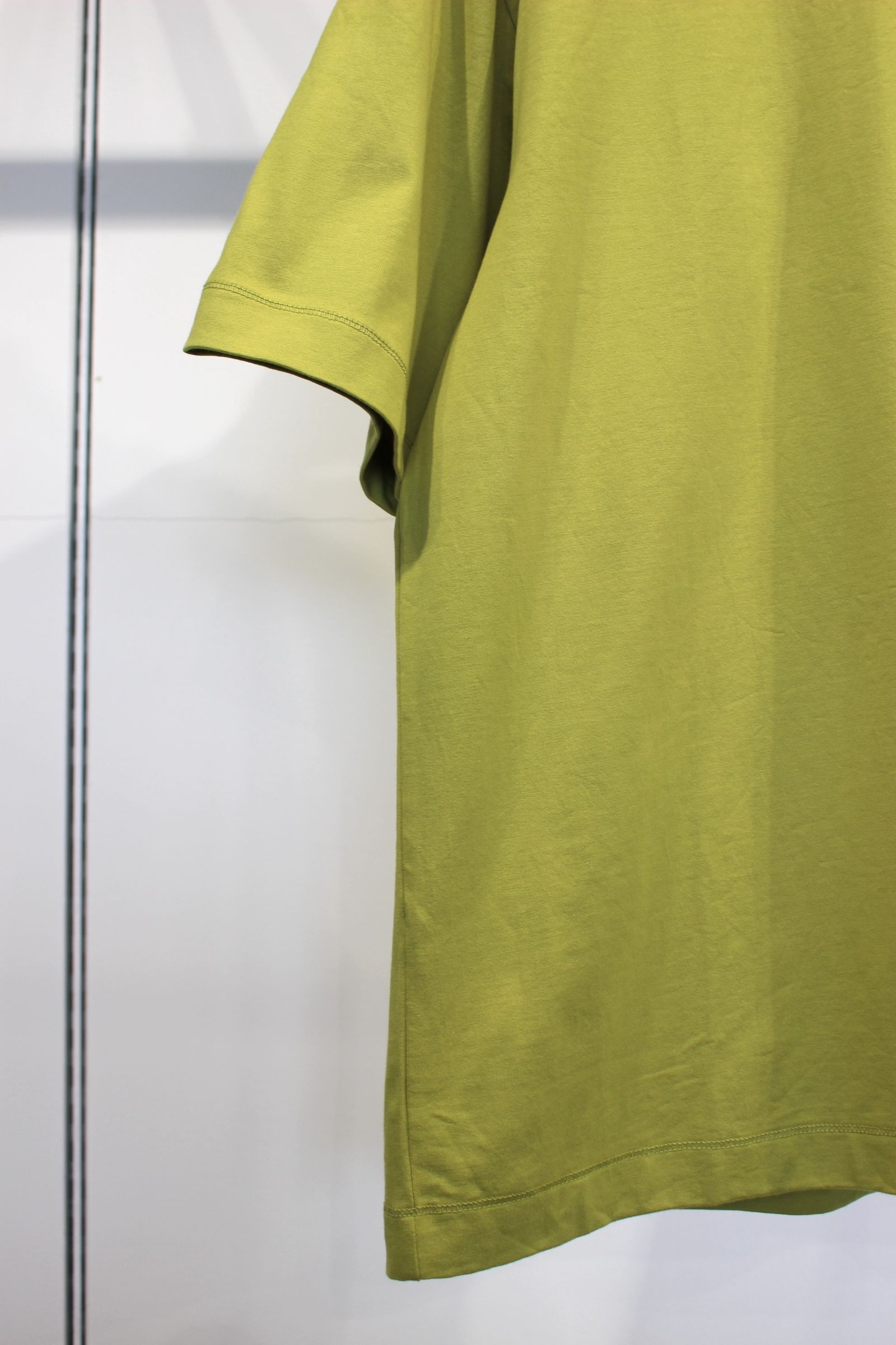 EMBROIDERY S/S TEE | LIME | Tシャツ