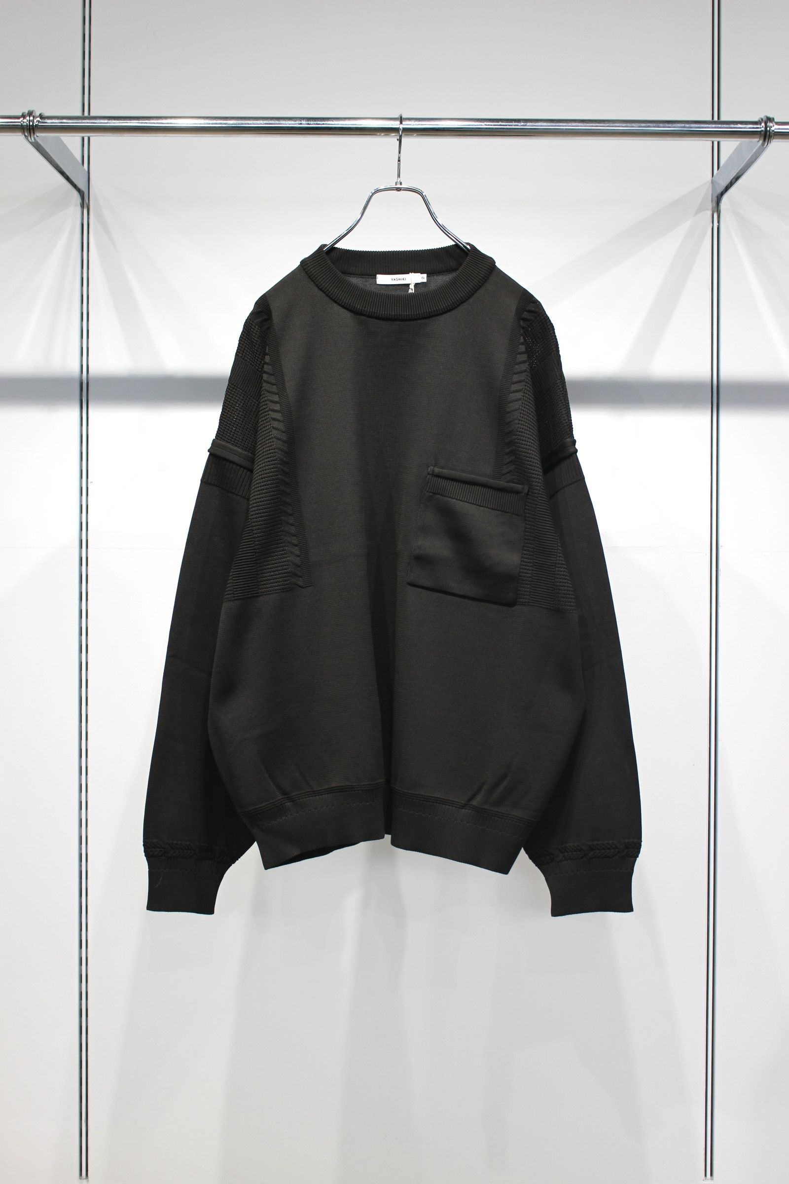 Akiyo Knit | DARK-OLIVE | ニット