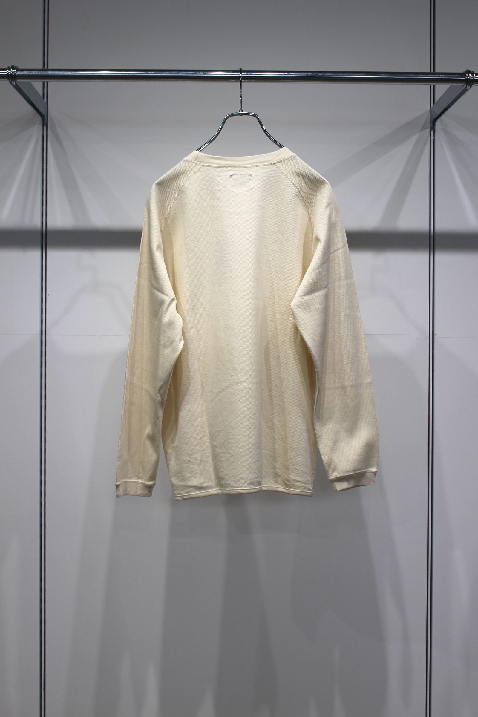 COMPACT HONEY-COMB PULL-OVER | IVORY | カットソー
