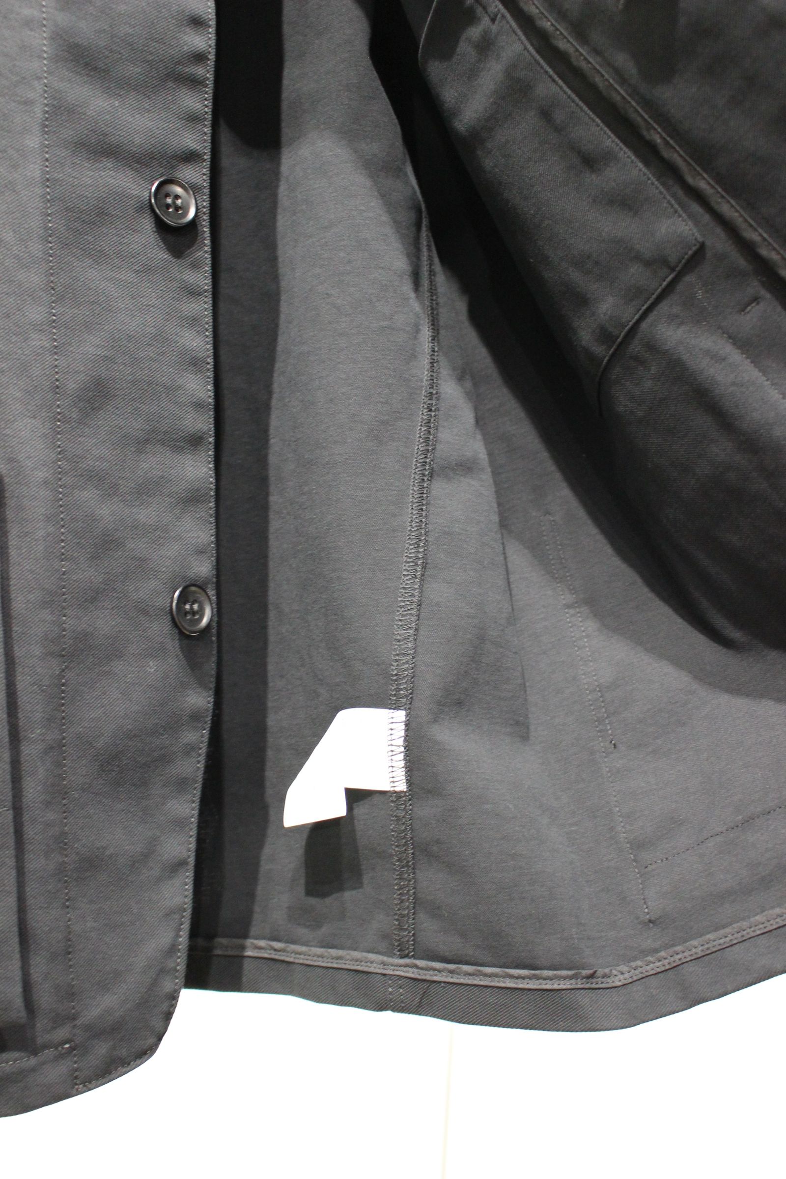 HARD TWILL COVERALL/BLACK