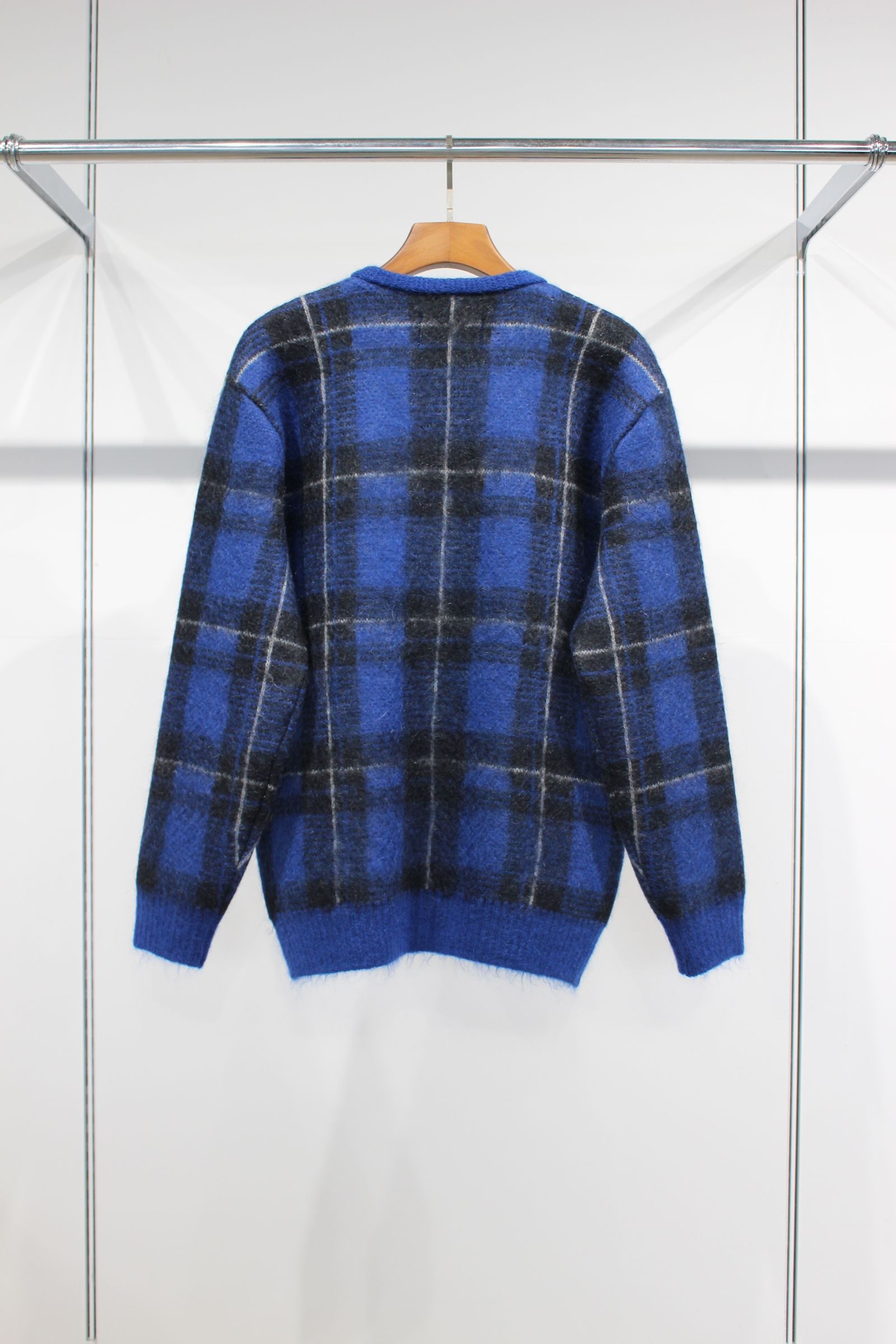 [ラスト1点] Mohair Cardigan | BLUE | カーディガン
