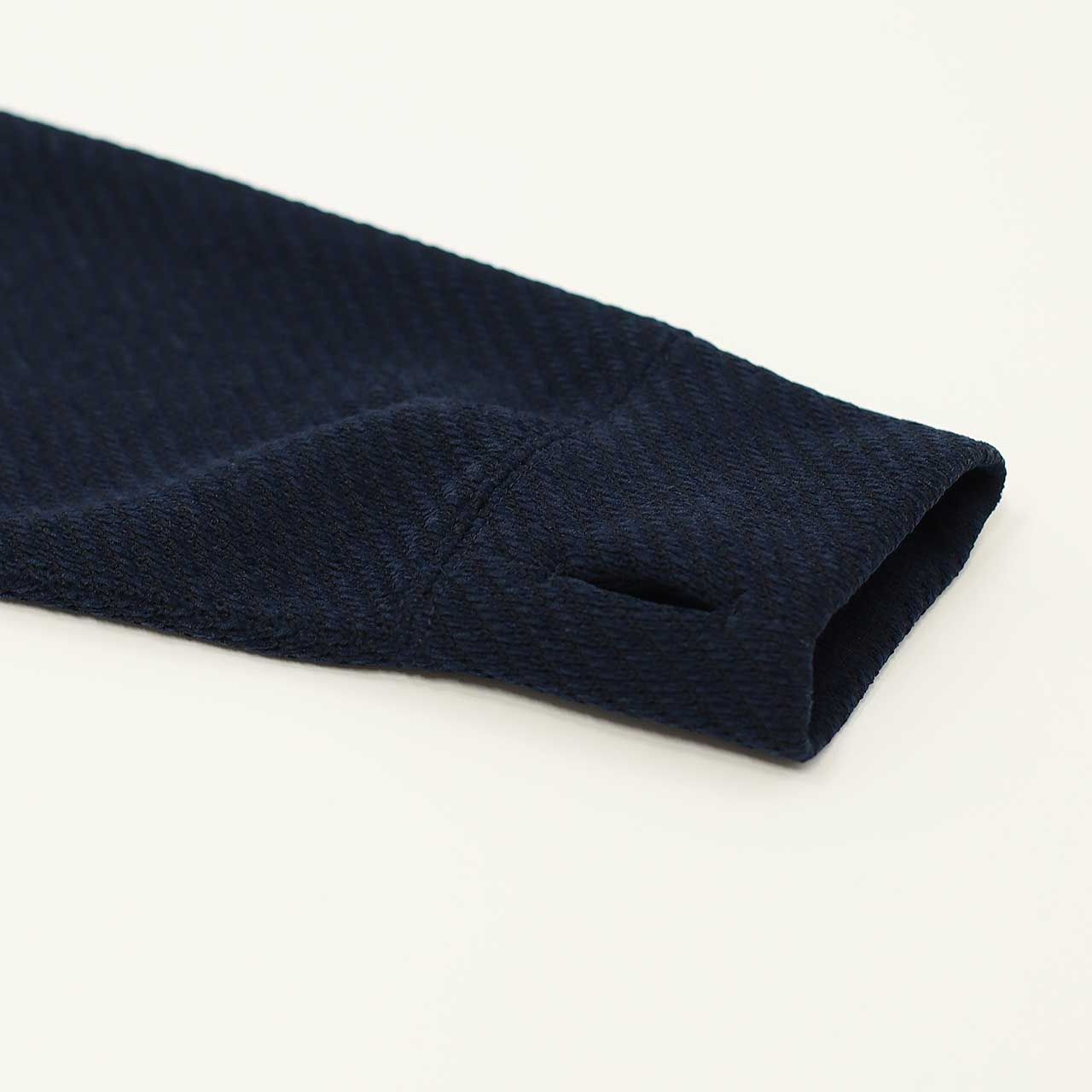 MOLLE YARN TWILL KNIT P/O | NAVY | クルーネックプルオーバー