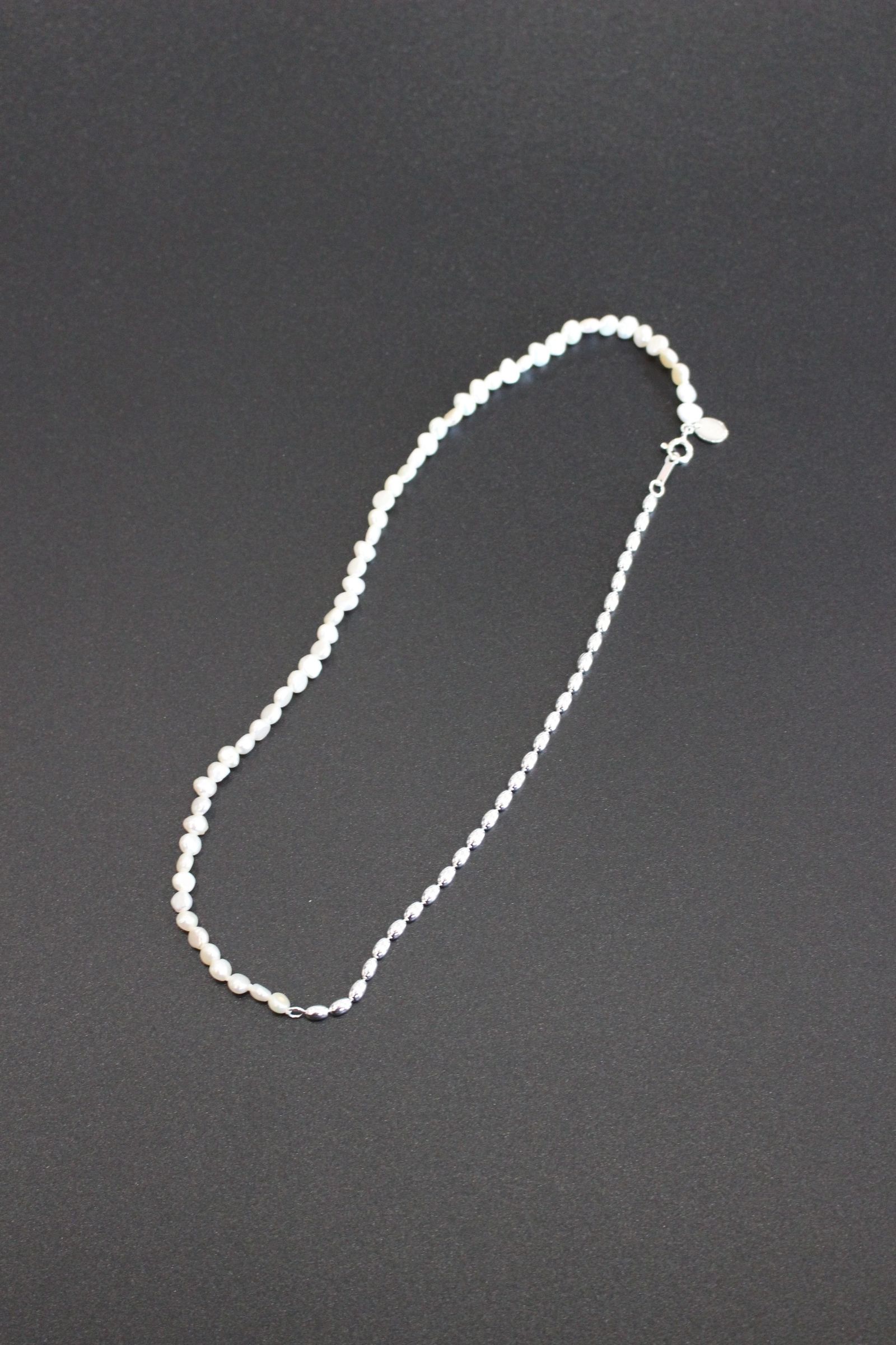 JieDa - [ラスト1点] PEARL SWITCHING NECKLACE | PEARL SILVER925 | ネックレス |  NapsNote