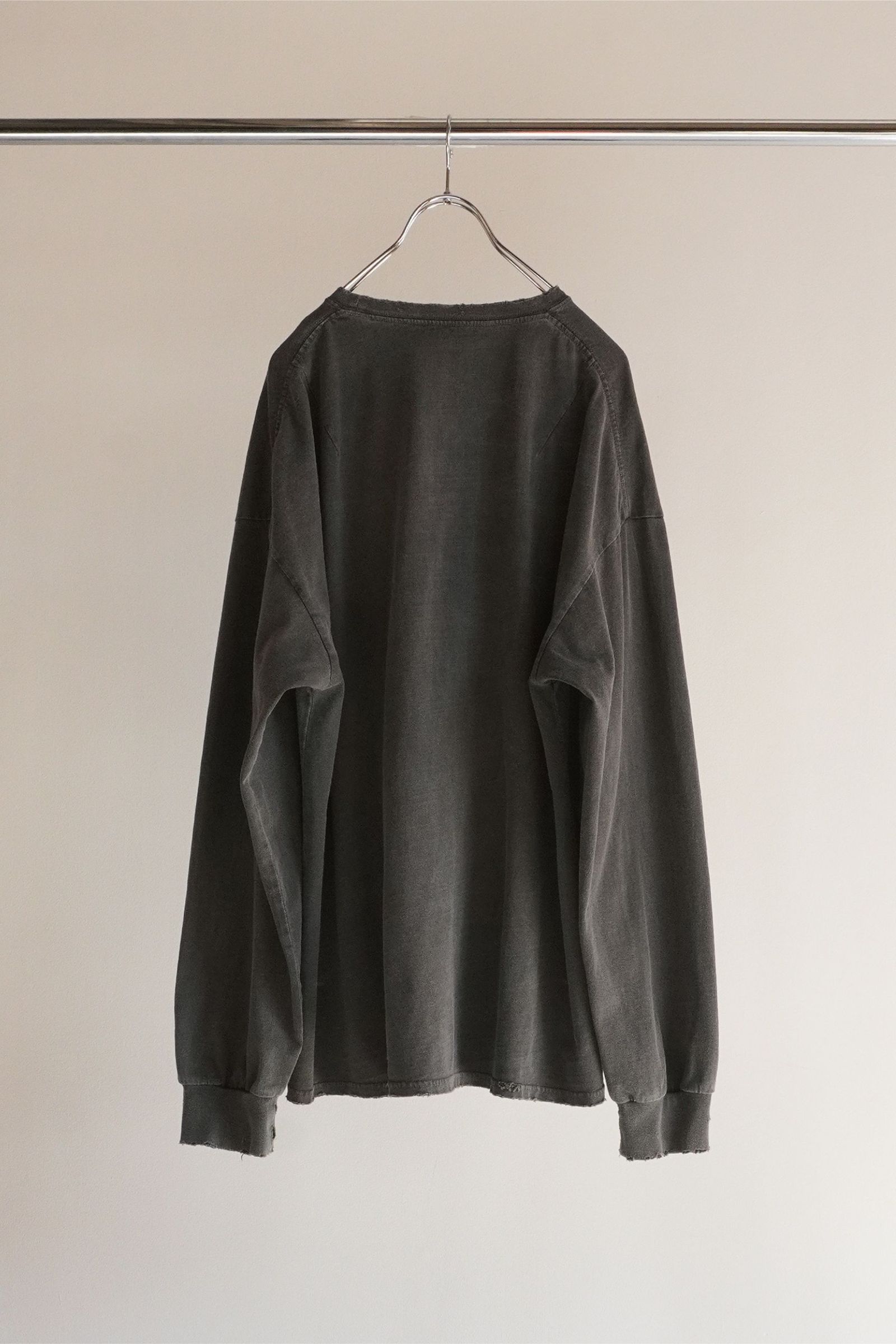 トップス ANCELLM I'm not there DYED LS T-SHIRT ANCELLM（アンセルム）】I'm not there DYED LS T-SHIRT –