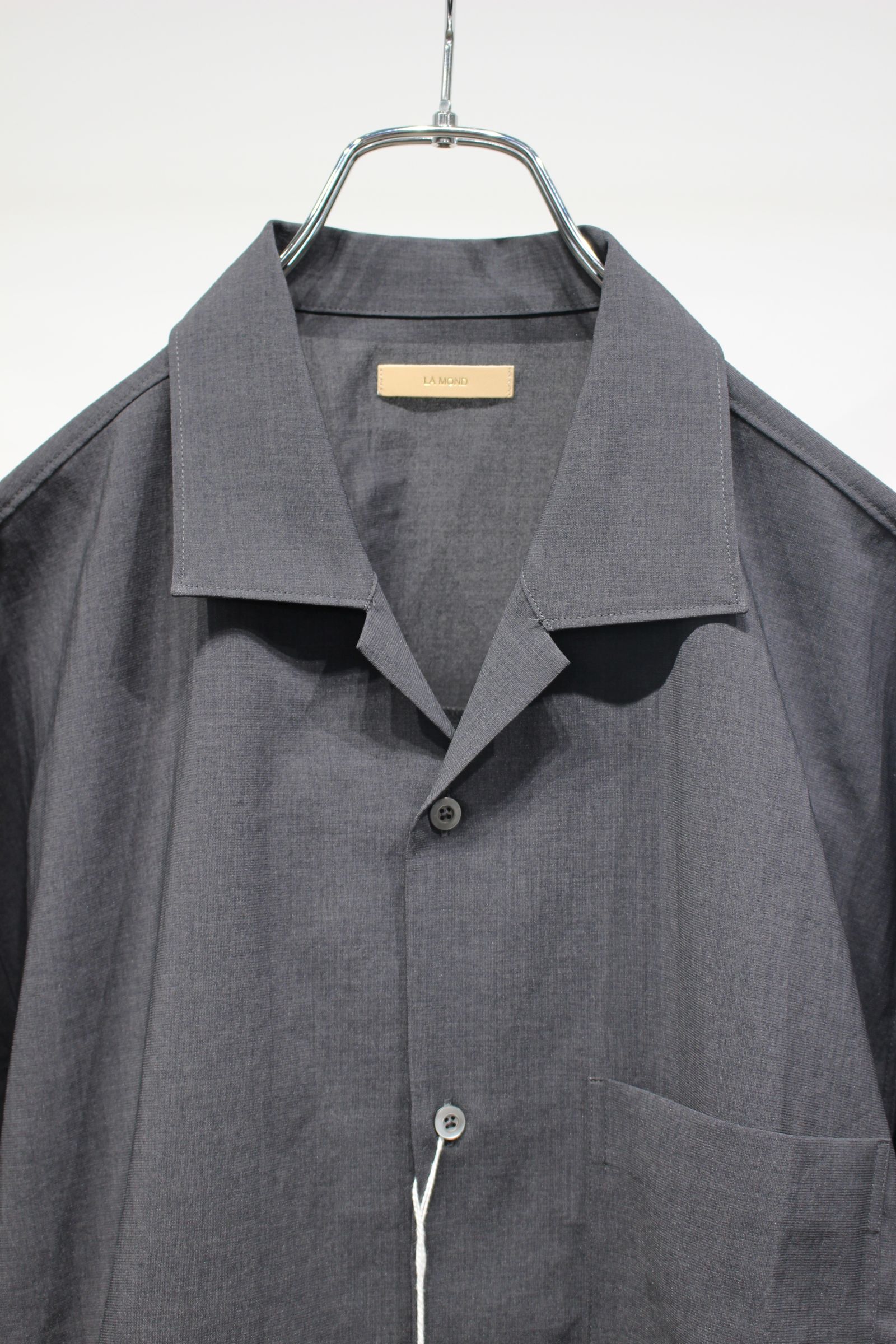 SHARI SHIRTS | CHAMBRAY BLACK | シャツ