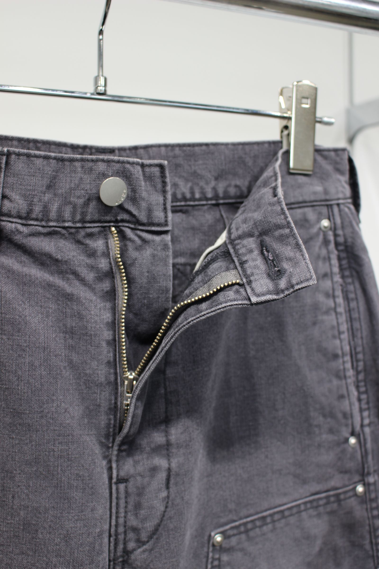 DUCK DOUBLE KNEE PANTS | BLACK | ダブルニーパンツ