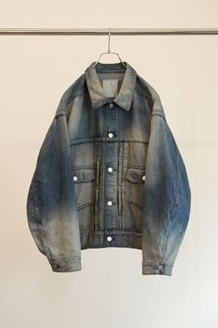 AGING DENIM JACKET | D.INDIGO | デニムジャケット