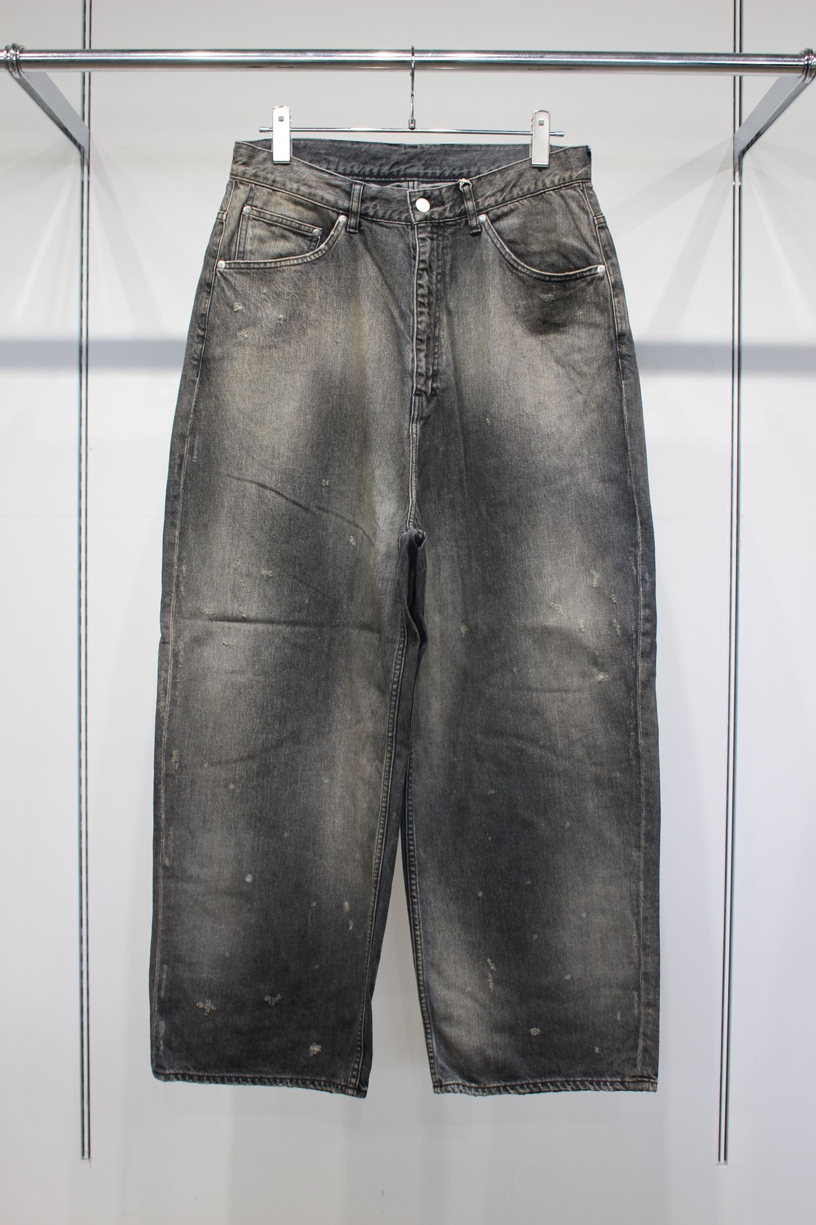 #05 AGING01 | BLACK | デニムパンツ