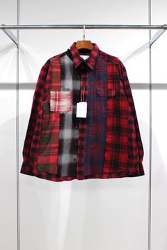 Remake shirt | Red | シャツ