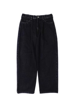 1TUCK BAGGY DENIM BIO | BLACK | デニム