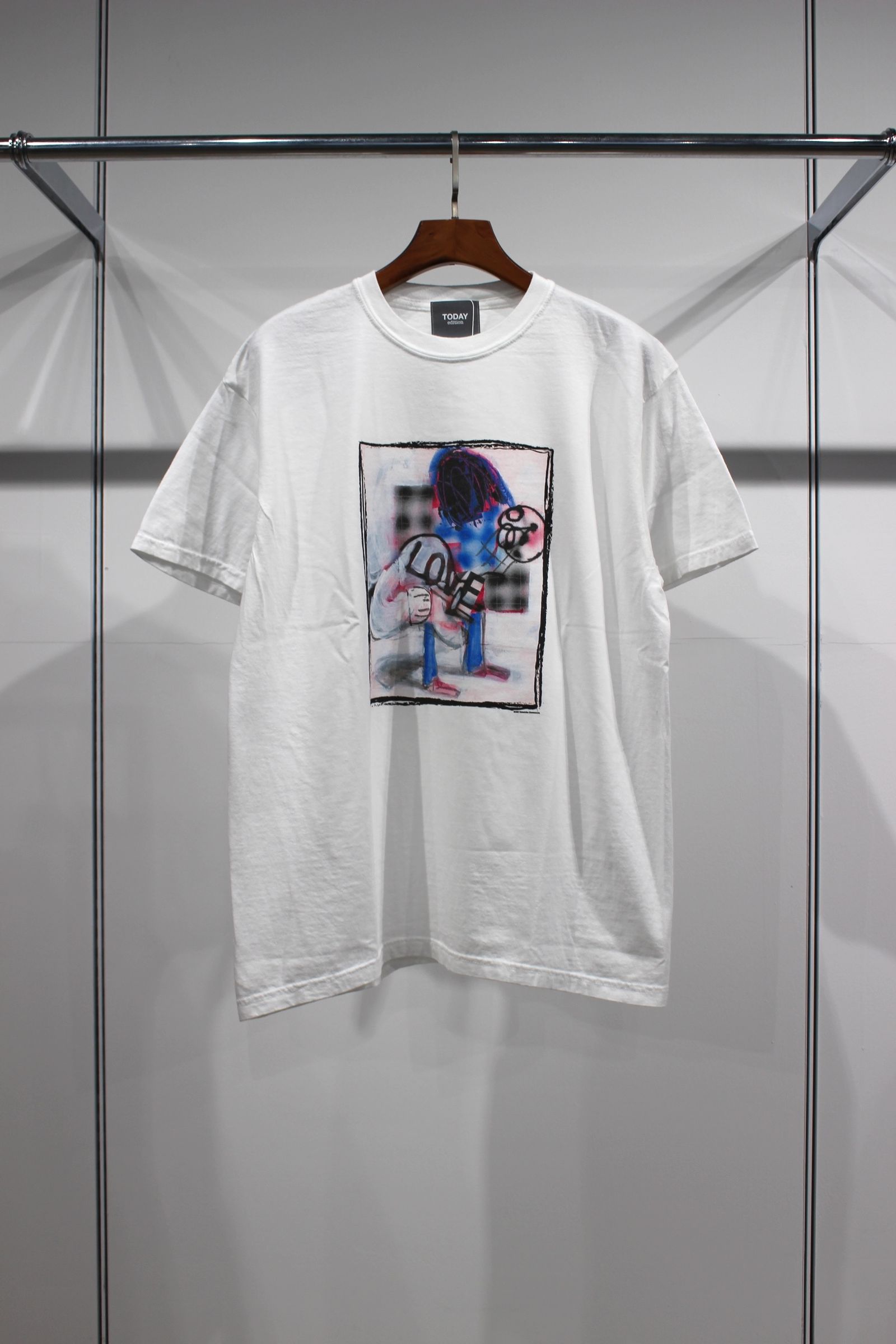 Band T-shirt/WHITE