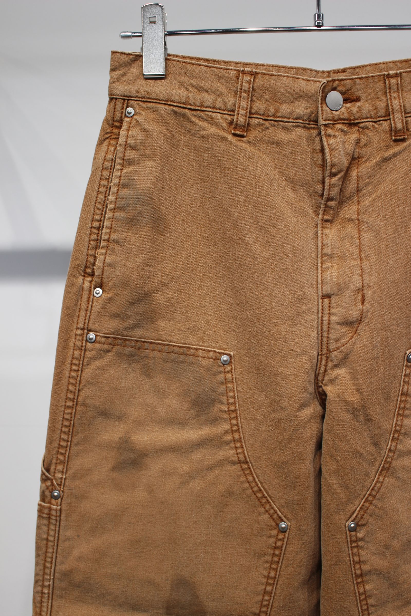 DUCK DOUBLE KNEE PANTS | BROWN | ダブルニーパンツ