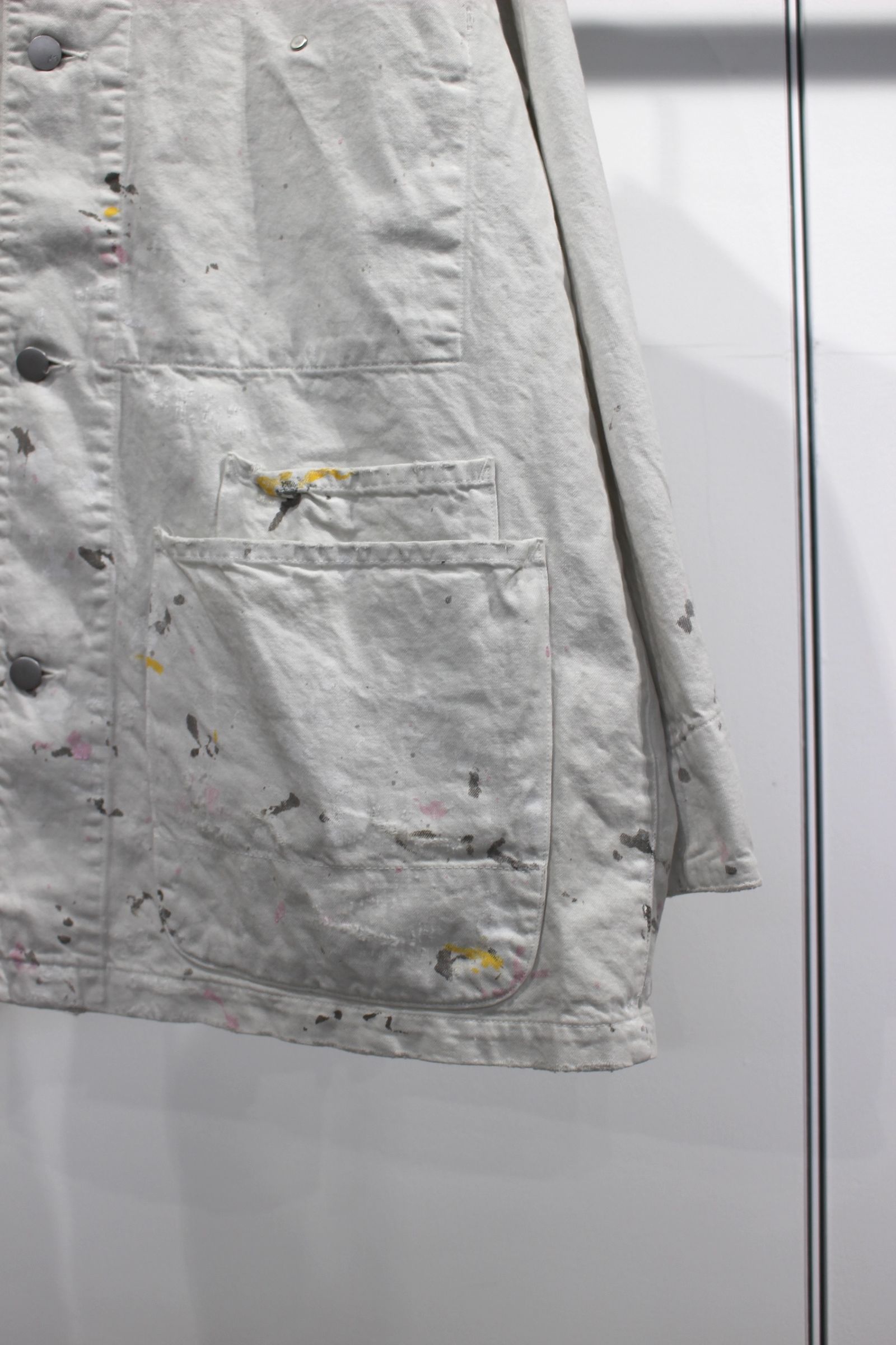 DENIM COVERALL | WHITE | カバーオール