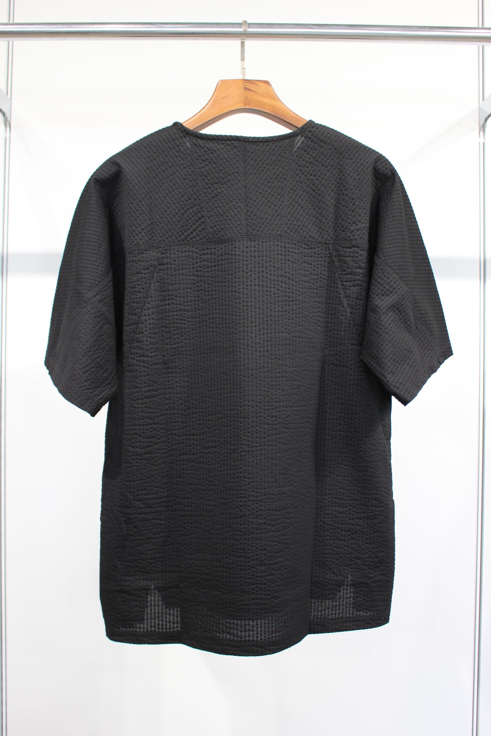RELAXIN D/S TEE “Seersucker”/カットソー
