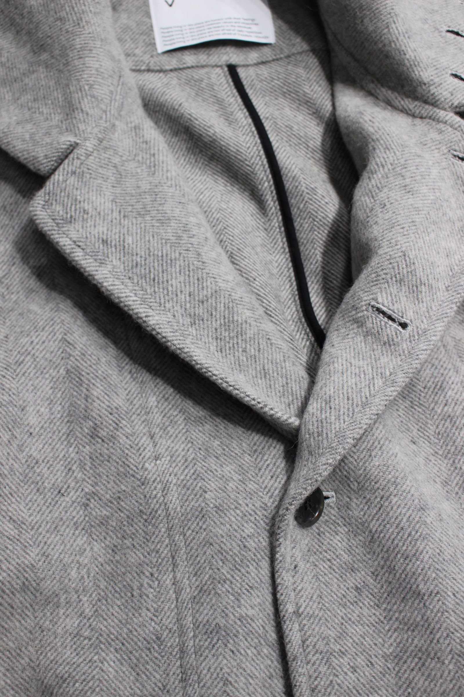 VOAAOV - RECYCLE HERRINGBONE BLANKET Long Coat/ロングコート | NapsNote